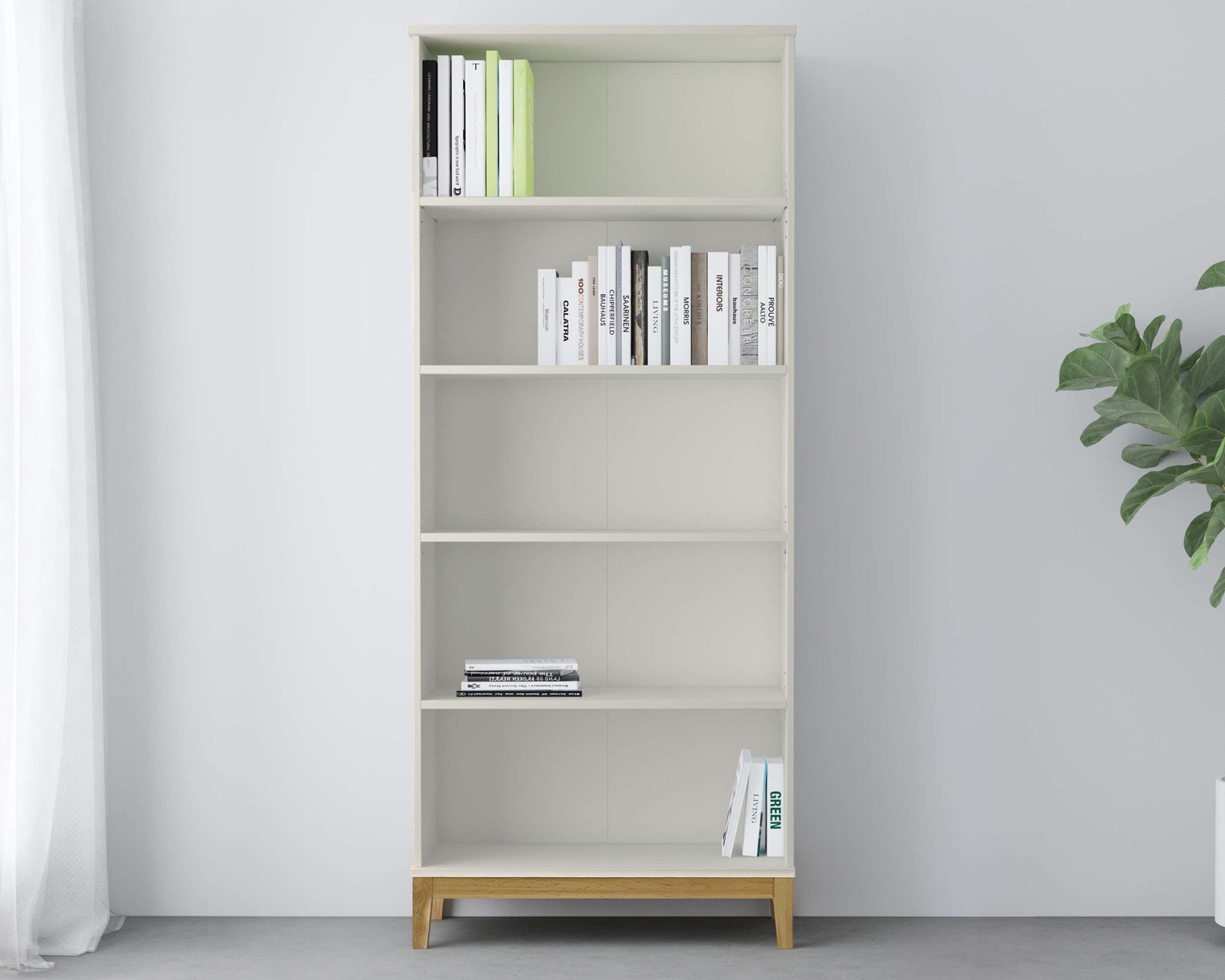 andas Bücherregal »Maryd« mit Untergestell in Holzoptik günstig online kaufen