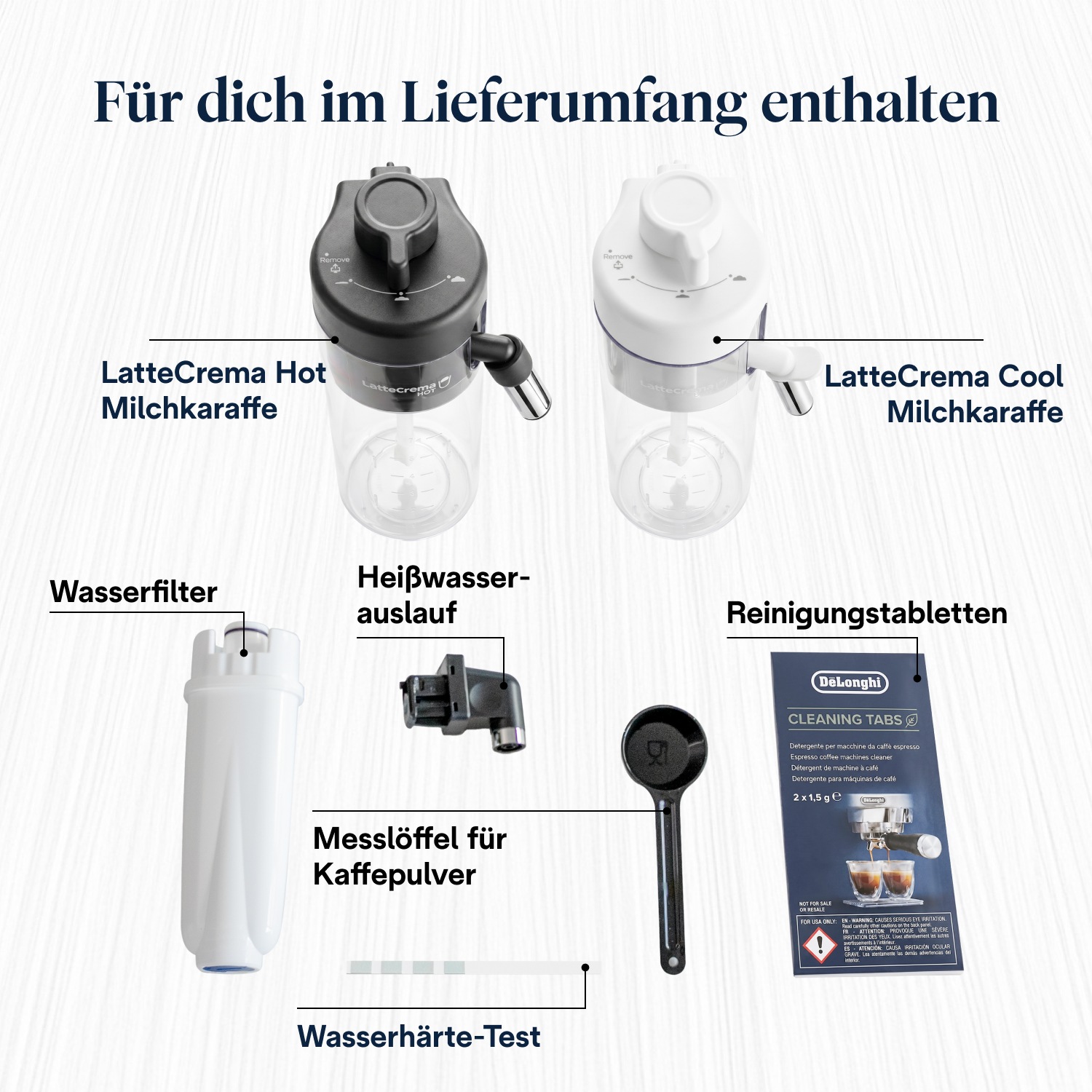 De'Longhi Kaffeevollautomat »MAGNIFICA DUO ECAM330.80.BXB - 20 Rezepte, heißer & kalter Milchschaum« Cold Brew Funktion, 2,4" TFT-Display, 2 Milchkaraffen (Heiß & Kalt)