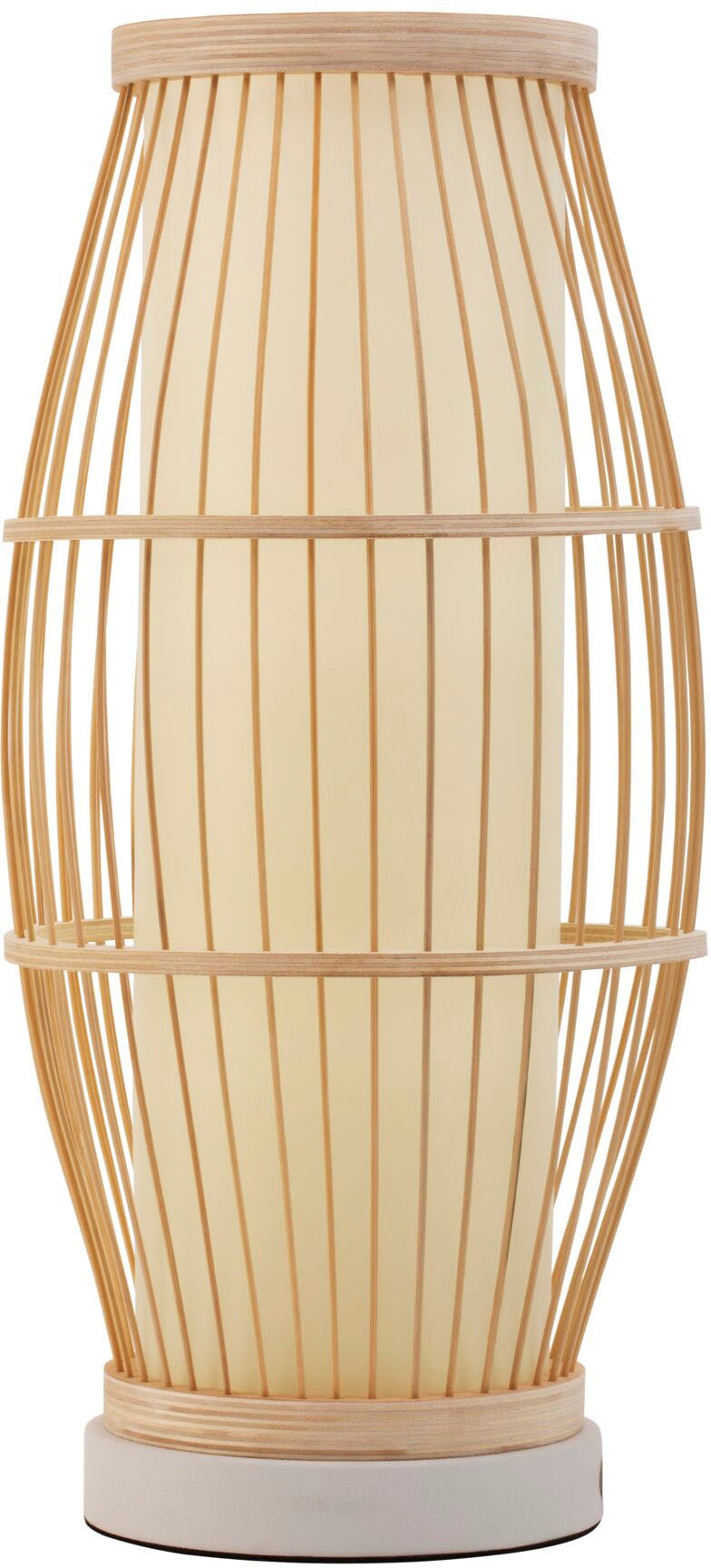 Pauleen Tischleuchte »Woody Passion max20W Beige 230V Bambus/Kunststoff«, 1 günstig online kaufen