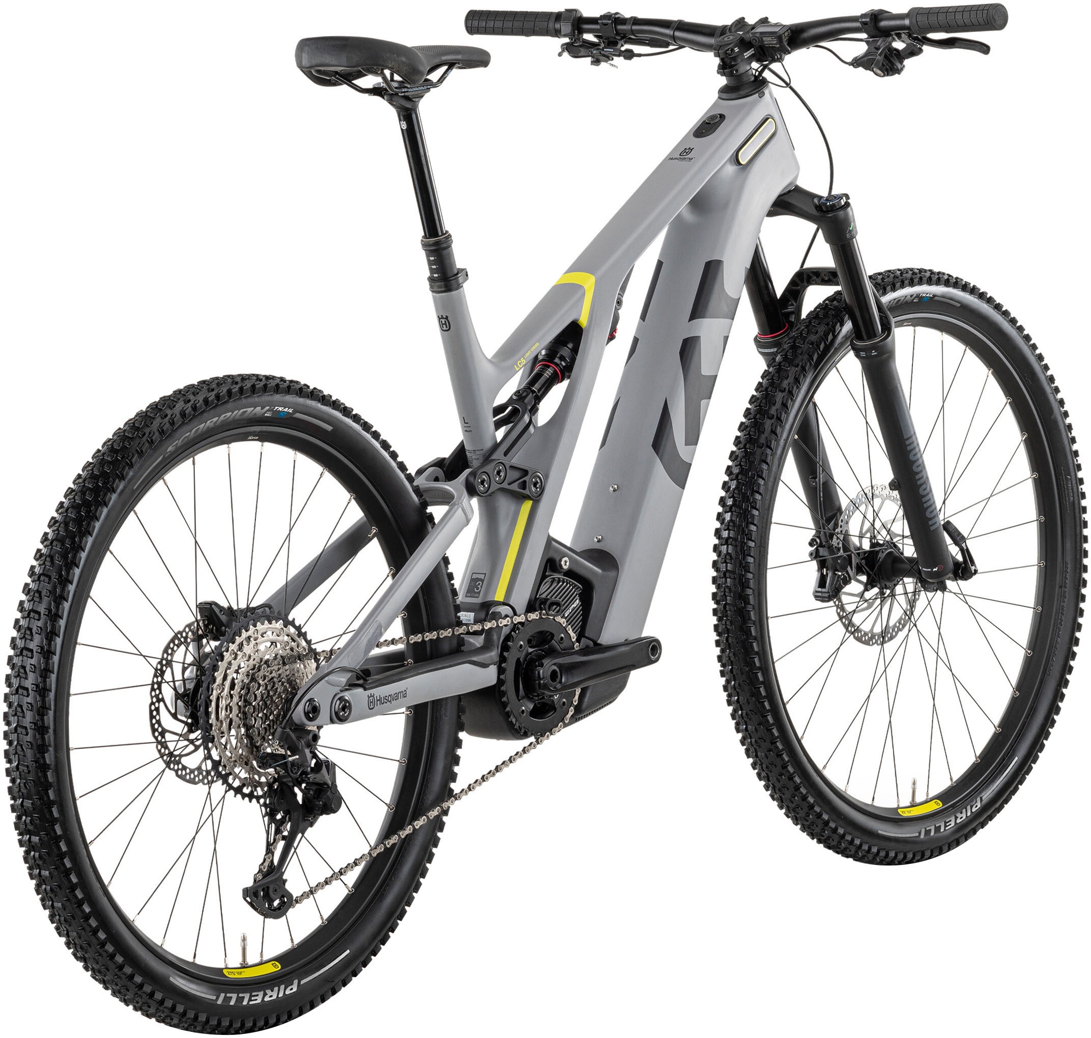 Husqvarna E-BICYCLES E-Bike »Light Cross LC5 M«, 12 Gang, Shimano, Deore XT, Mittelmotor 250 W, Pedelec, Elektrofahrrad für Herren u. Damen, MTB