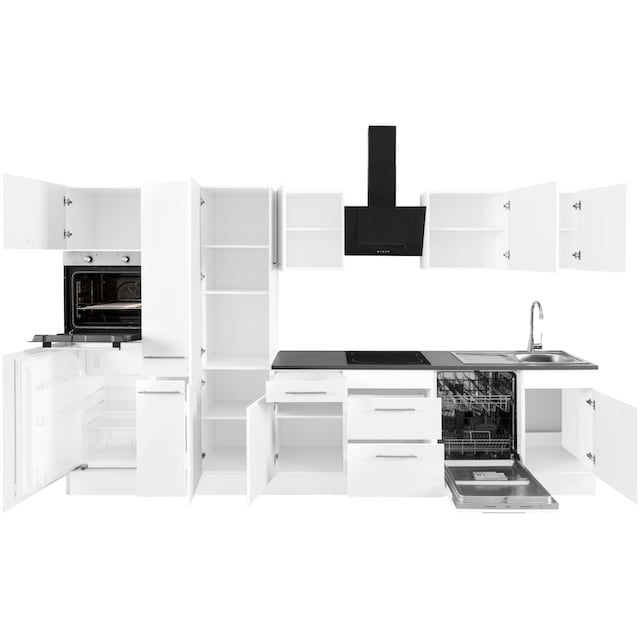 wiho Küchen Küchenzeile »Ela«, Breite 360 cm, Soft-Close-Funktion,  höhenverstellbare Füße online bestellen