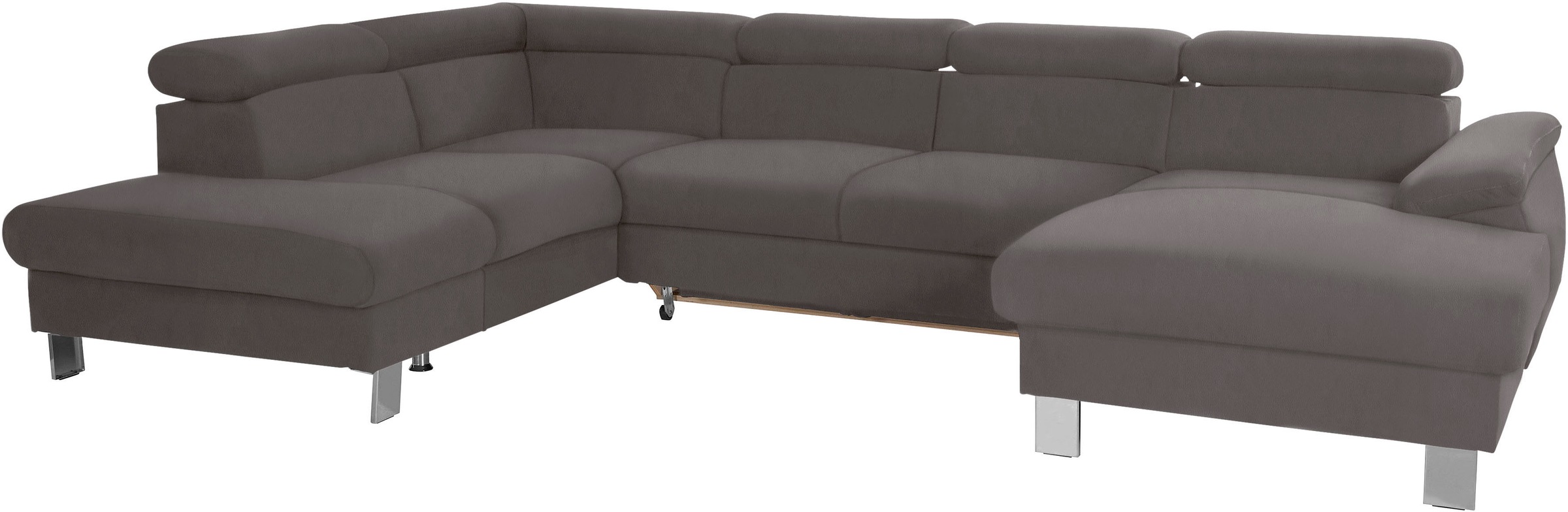 COTTA Wohnlandschaft »Komaris U-Form, B: 320 cm« mit Kopfteilverstellung, o günstig online kaufen