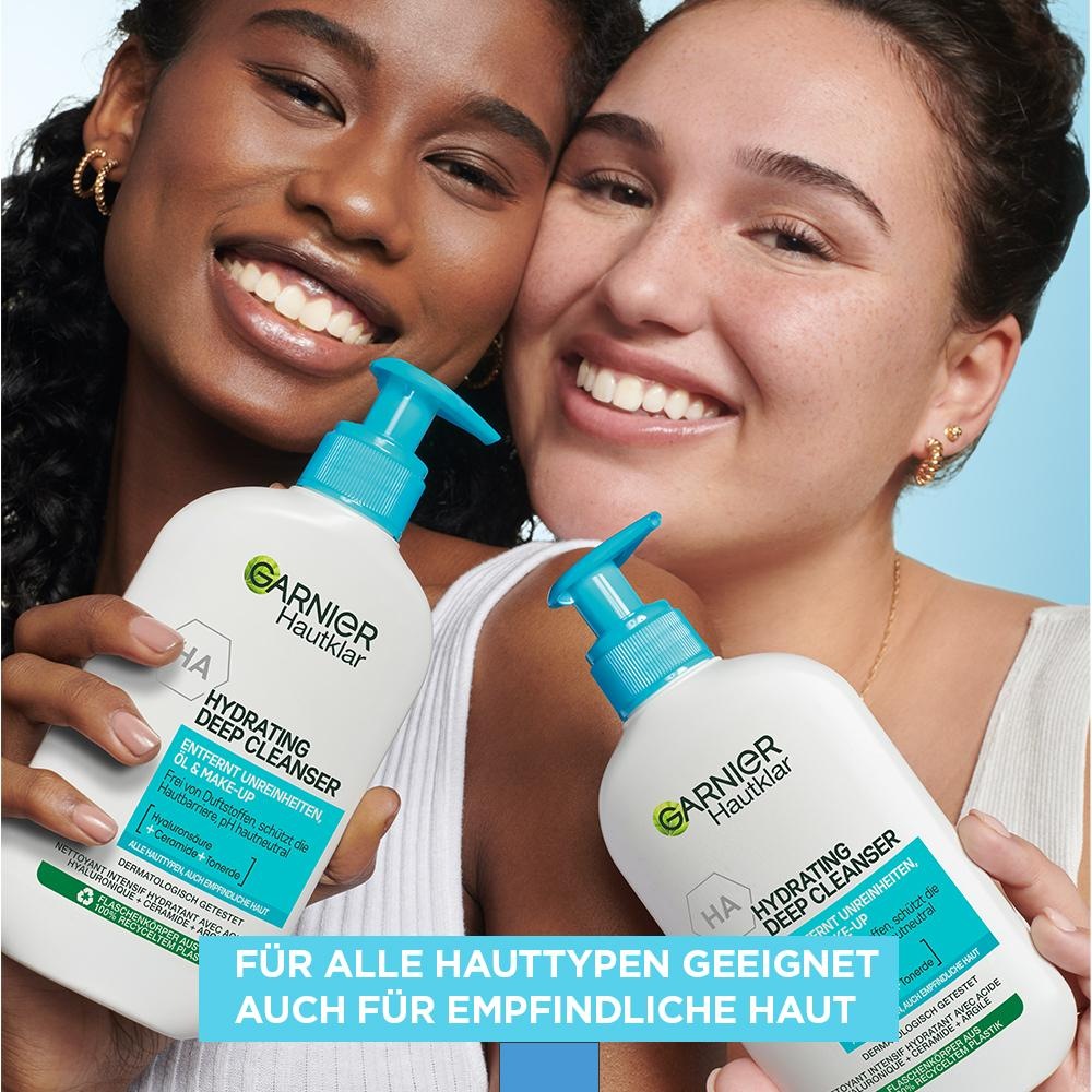 GARNIER Gesichtsreinigungsgel »Hautklar Hydrating Deep Cleanser«, mit Hyaluron