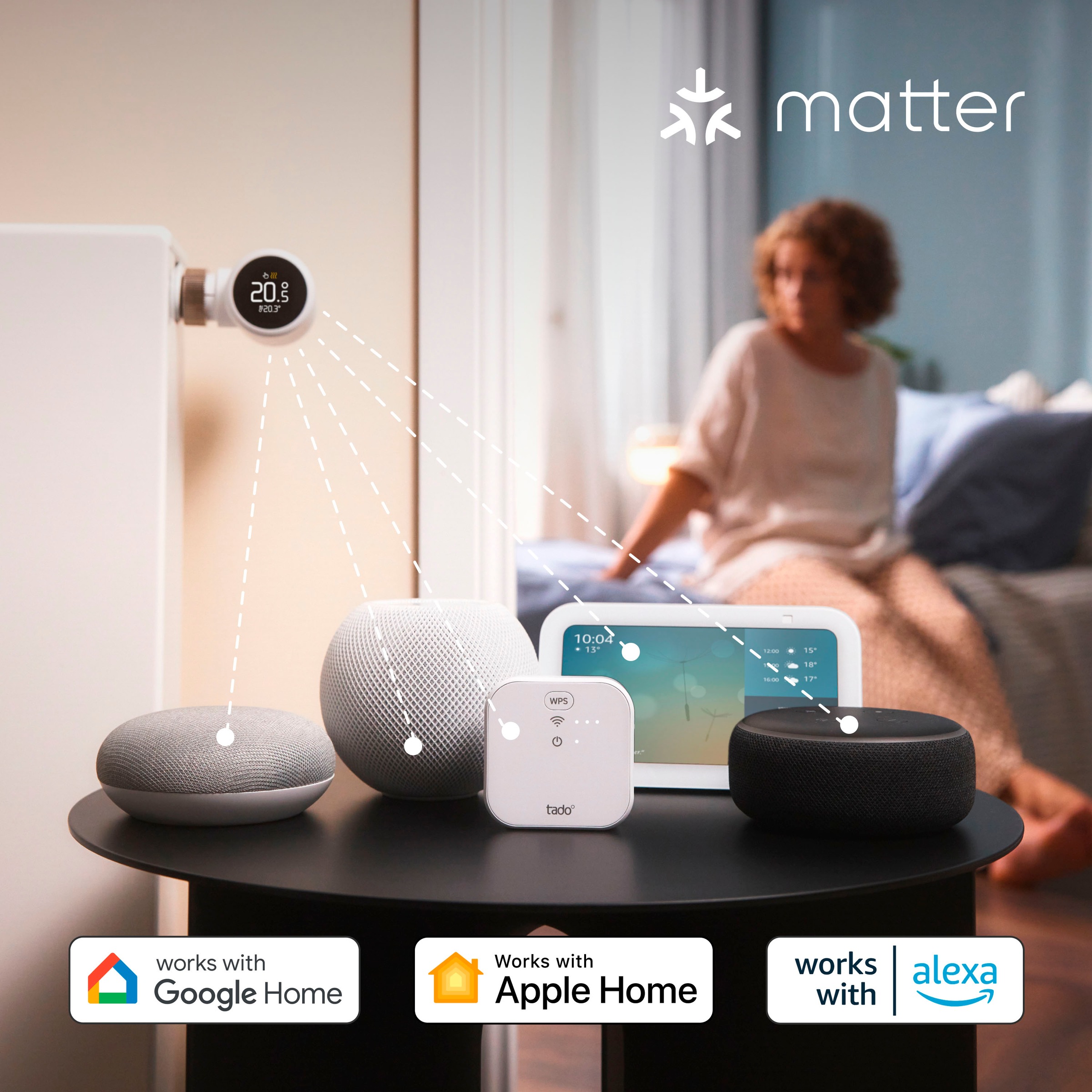 Tado Heizkörperthermostat »2x Smartes Heizkörper-Thermostat X«