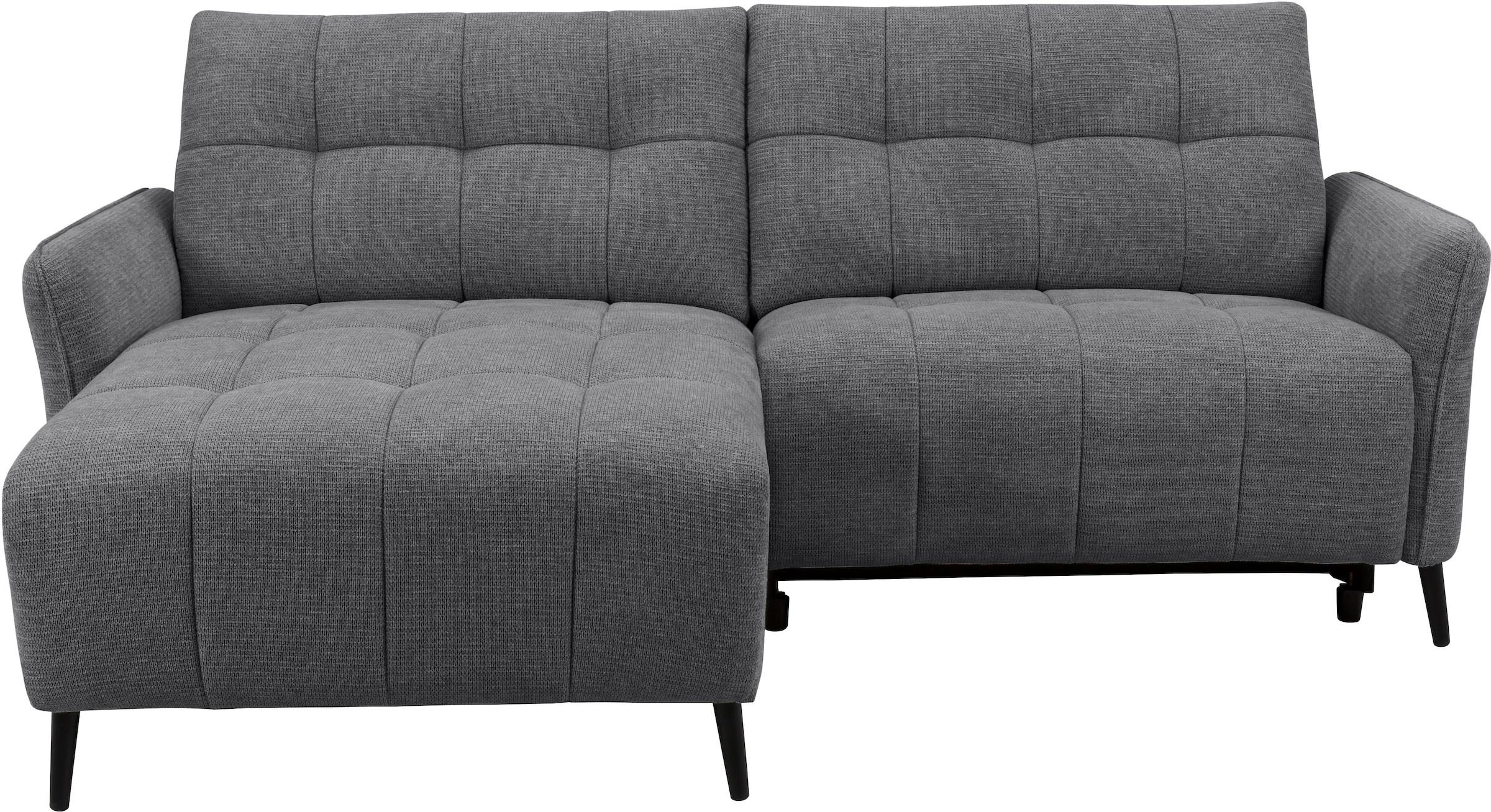 INOSIGN Ecksofa »DENIO 3-Sitzer, L-Form (Breite 209cm), elektr. Relaxfunktion, USB-A/C«, Liegefunktion durch Recliner, Federkernpolsterung