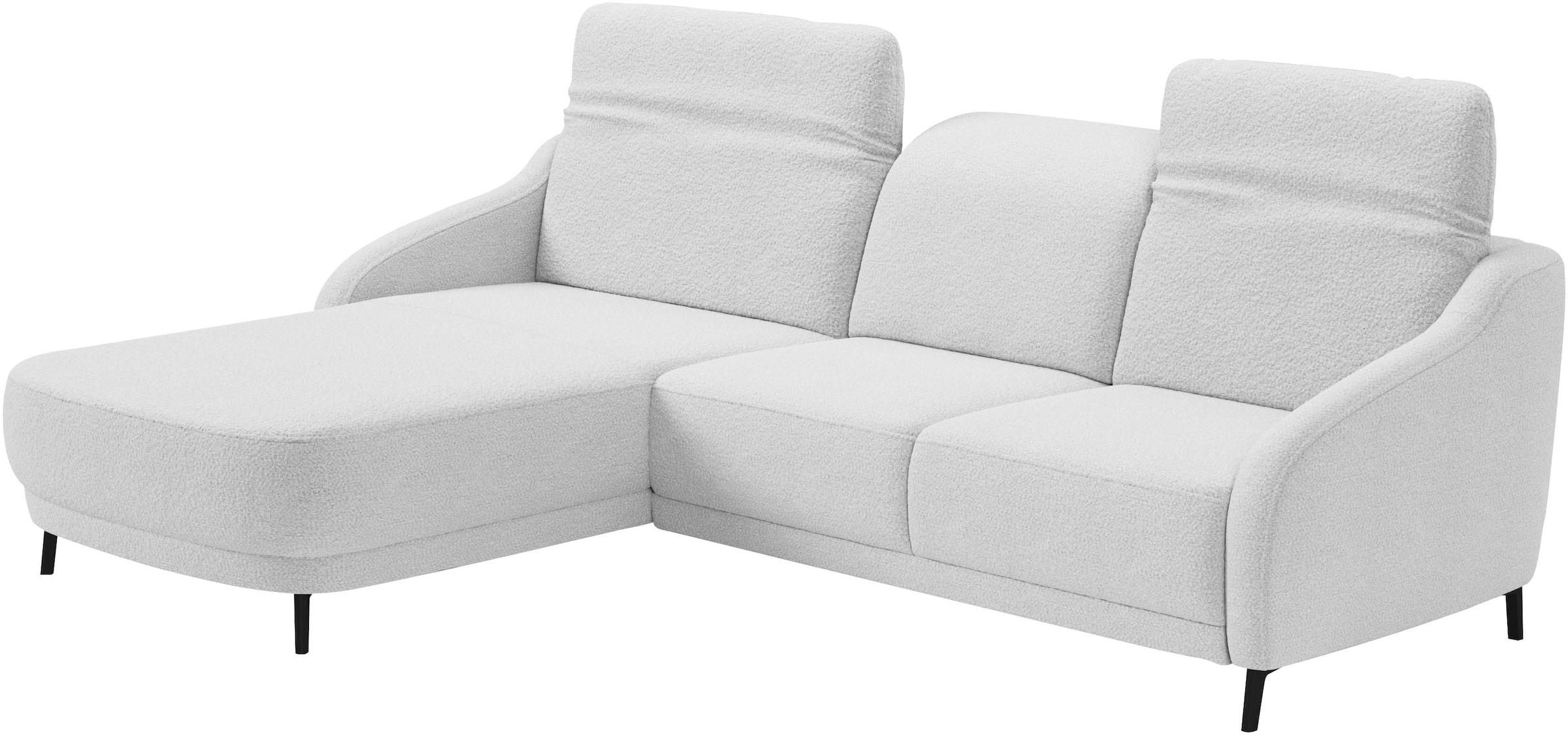 sit&more Ecksofa »Blues L-Form«, wahlweise mit Klapptisch und USB günstig online kaufen