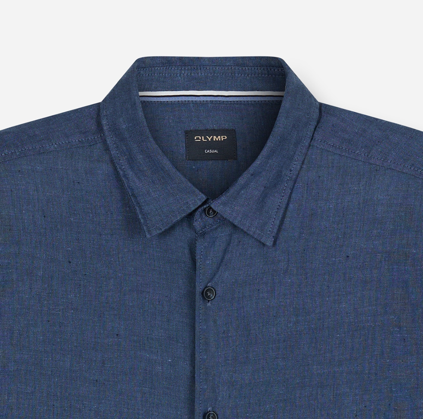 OLYMP Leinenhemd Kentkragen, casual