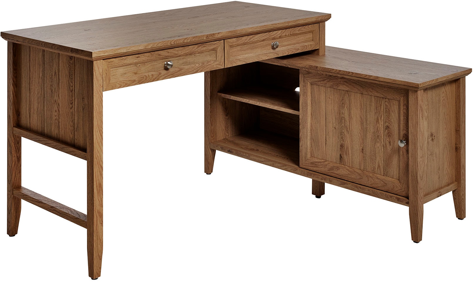 Jahnke Eckschreibtisch »CLASSIC C 145 E«, wechselseitig montierbar, mit Sch günstig online kaufen
