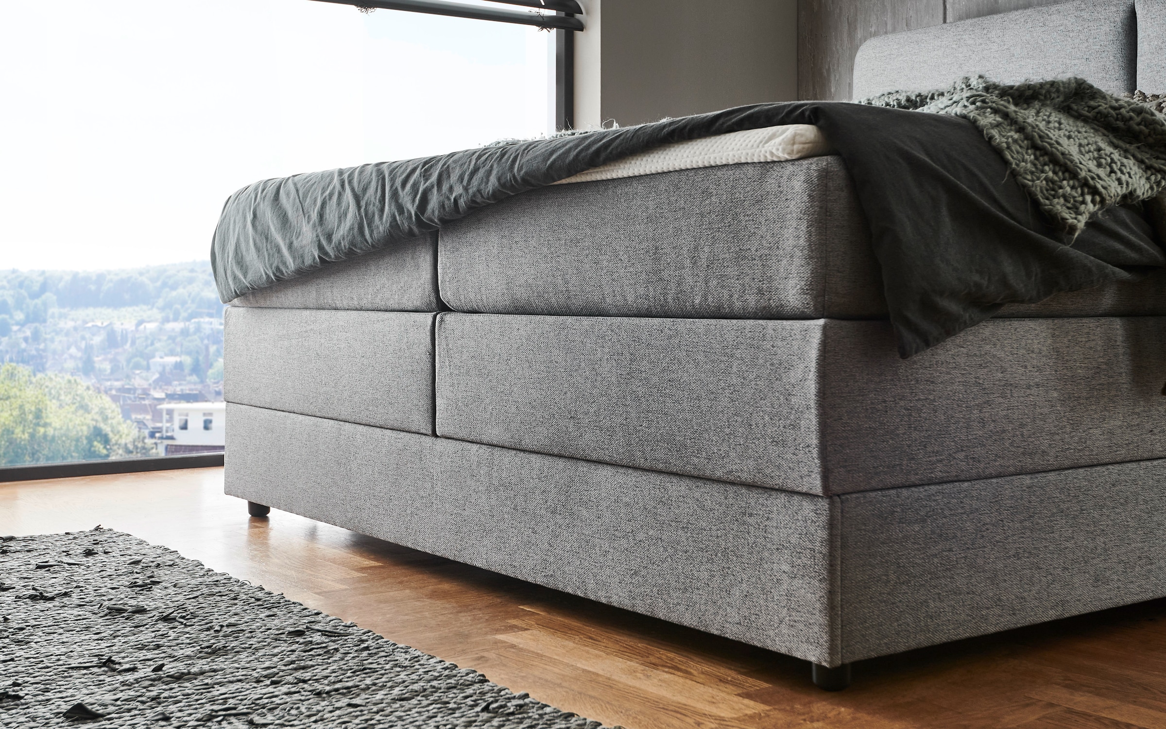 meise.möbel Boxbett »Columbia mit extra großem Bettkasten« erhältlich in 180x200cm