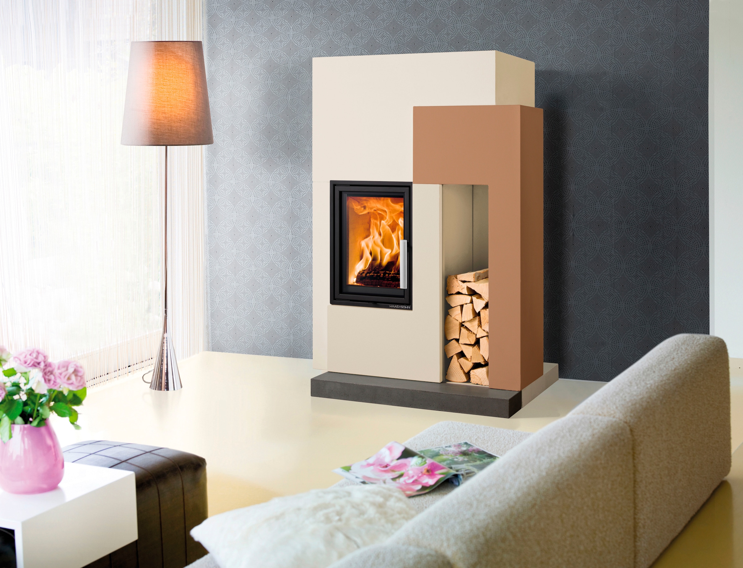 Haas + Sohn Kaminbausätze »ASCIM-II mit ESPRIT-IV =« Set, 