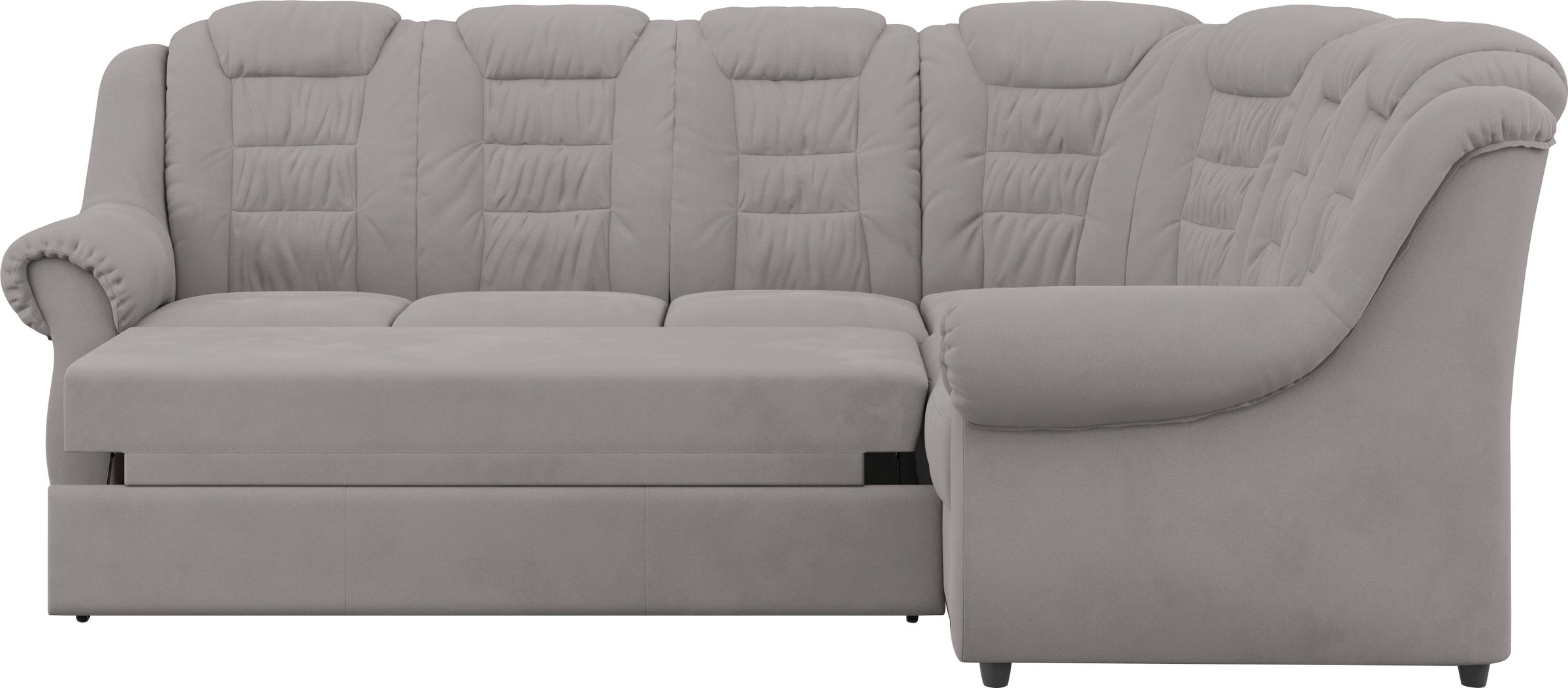 Home affaire Ecksofa »Boston L-Form«, mit hoher Rückenlehne, wahlweise mit Bettfunktion & Stauraum