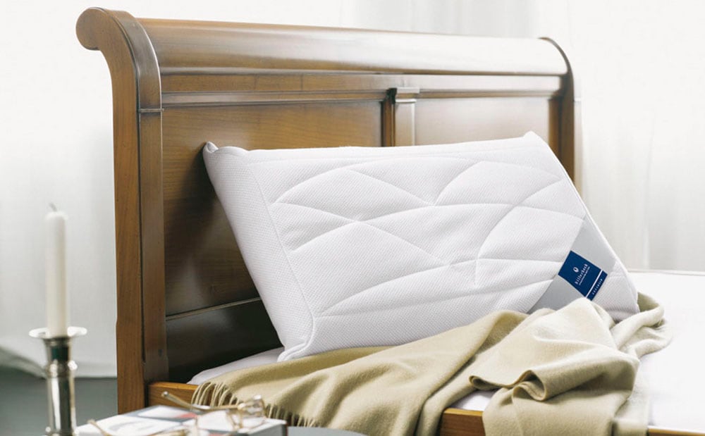 billerbeck Nackenstützkissen »Climatraum, Kissen 40x80cm«, Füllung: Viscoschaum, Bezug: 37% Baumwolle, 33% Polyester, 15% Lyocell TENCEL™, 15% Viskose, (1 St.), Das temperaturregulierende Nackenstützkissen