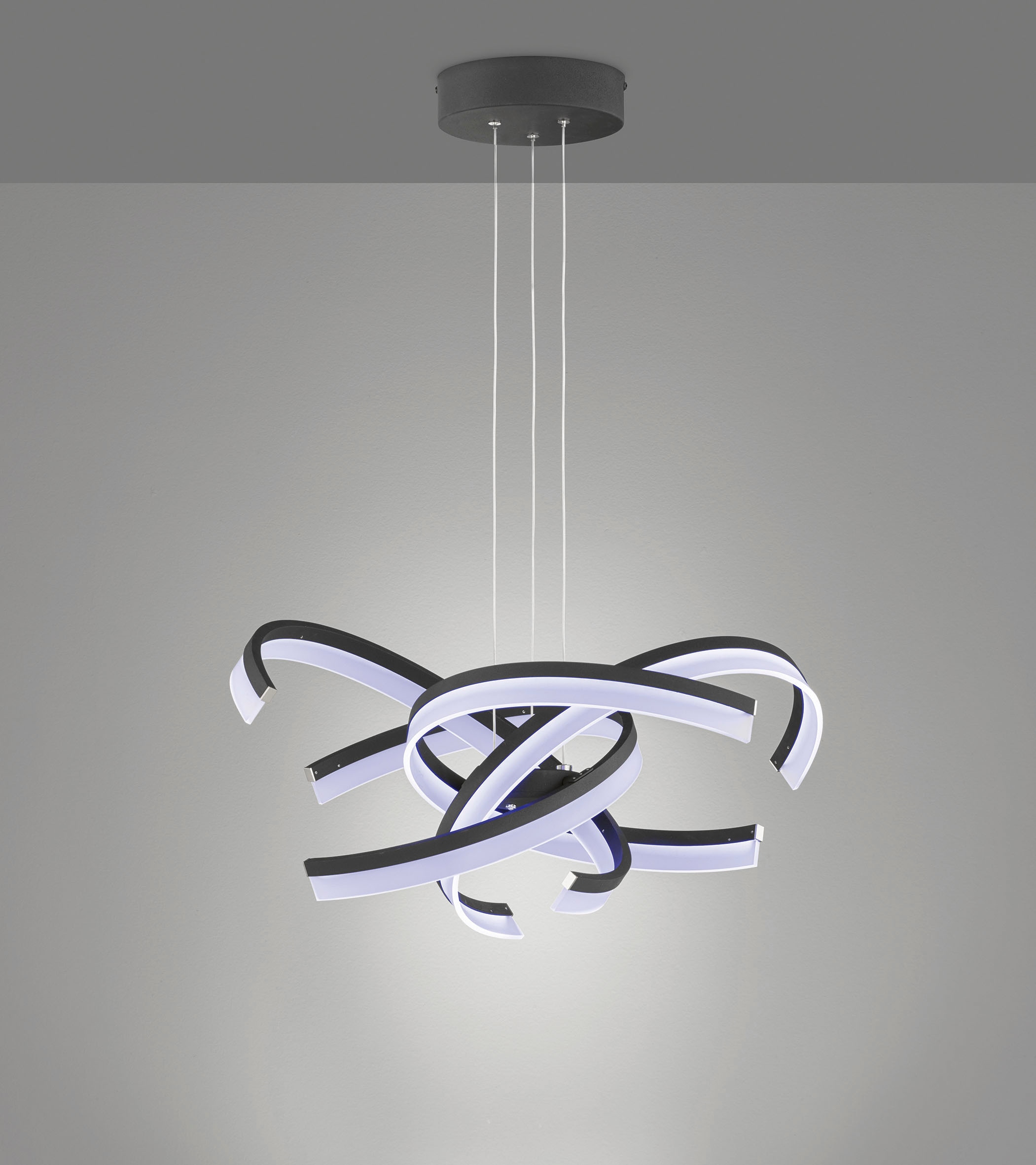 FISCHER & HONSEL LED Pendelleuchte »Sund TW«, 4 flammig, Leuchtmittel LED-Modul | LED fest integriert