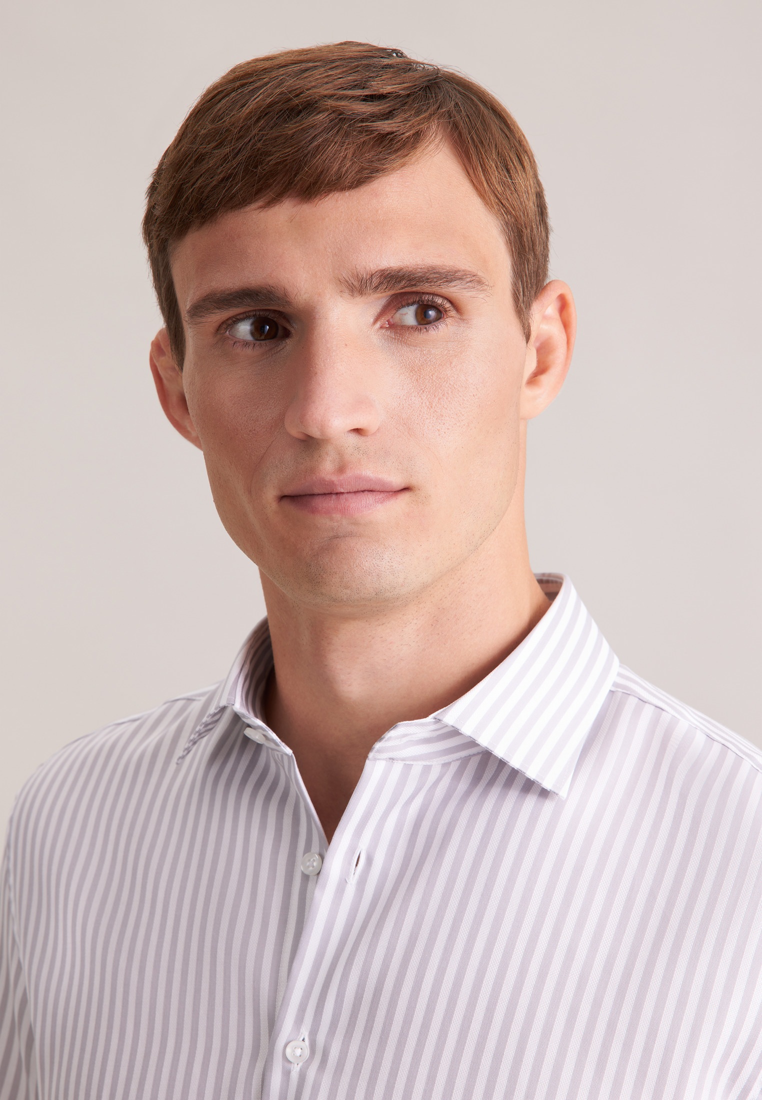 seidensticker Businesshemd »Schwarze Rose« X-Slim 1/1 Kentkragen Gestreift