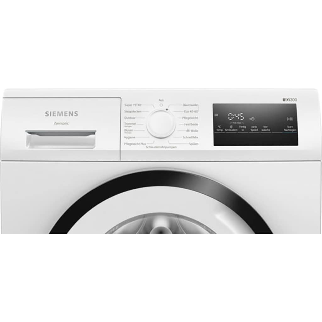 SIEMENS Waschmaschine »WM14N123«, WM14N123, 7 kg, 1400 U/min