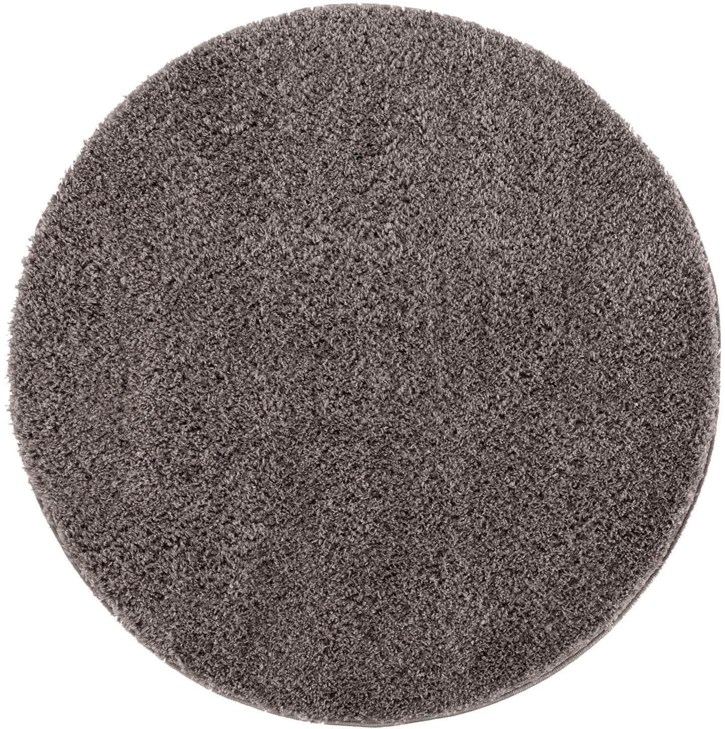 Carpet City Hochflor-Teppich »Pulpy 100«, rund, 30 mm Höhe, besonders weich, mit Fransen, Uni Farben