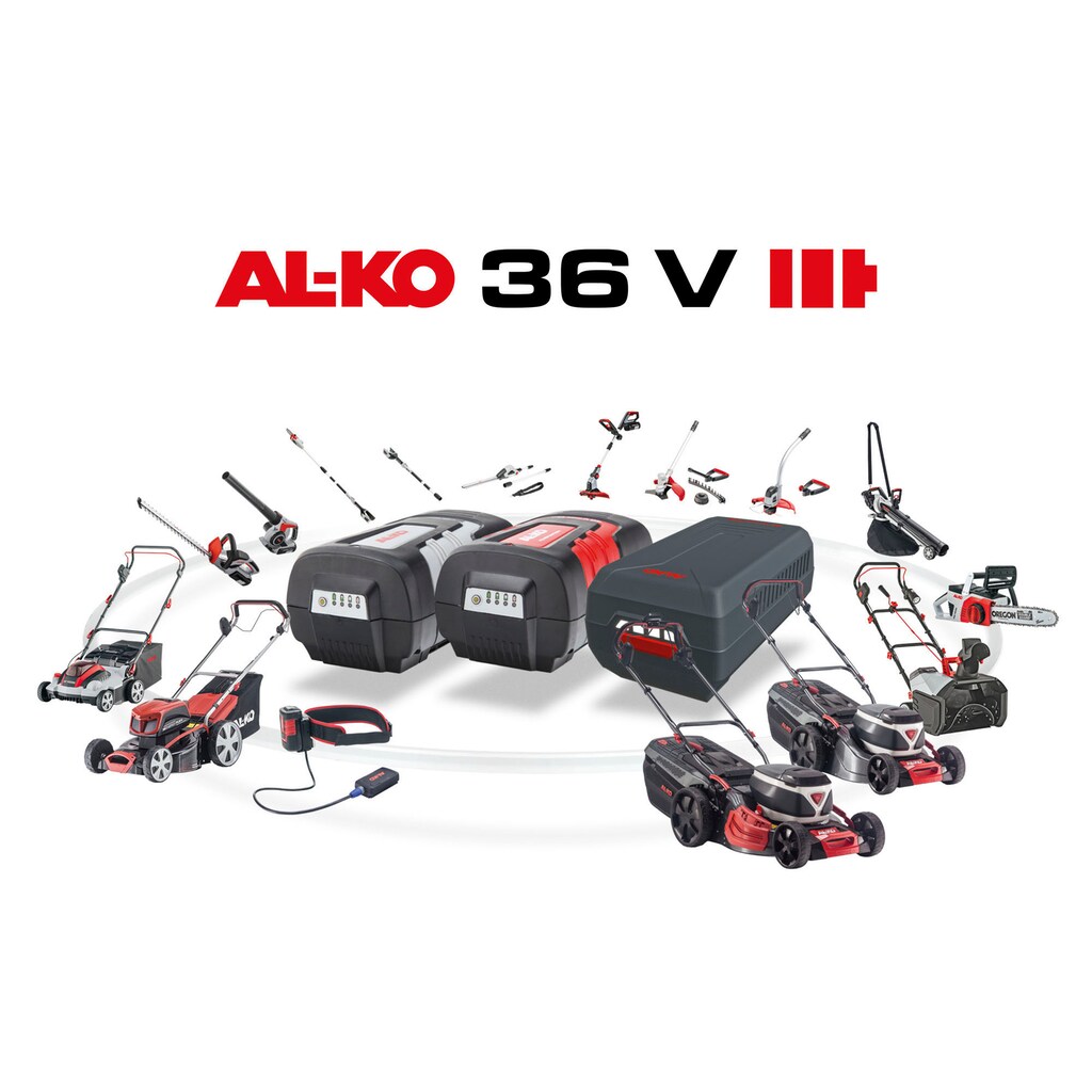 AL-KO Akkurasenmäher »36 V ENERGY FLEX 42.2 Li Comfort«, (Set)