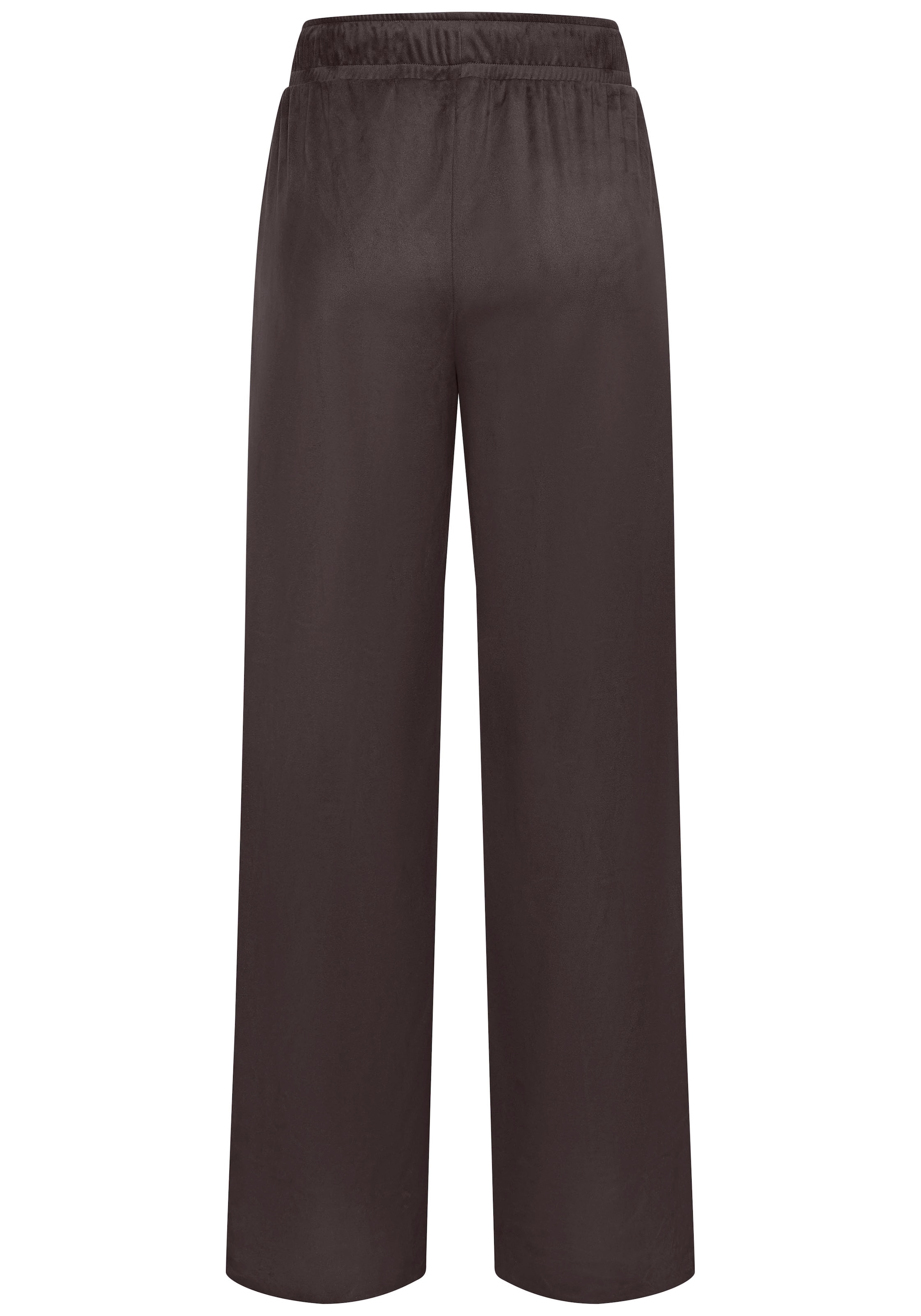 French Connection Schlupfhose  aus Veloursleder-Imitat mit seitlichen Taschen, Loungewear