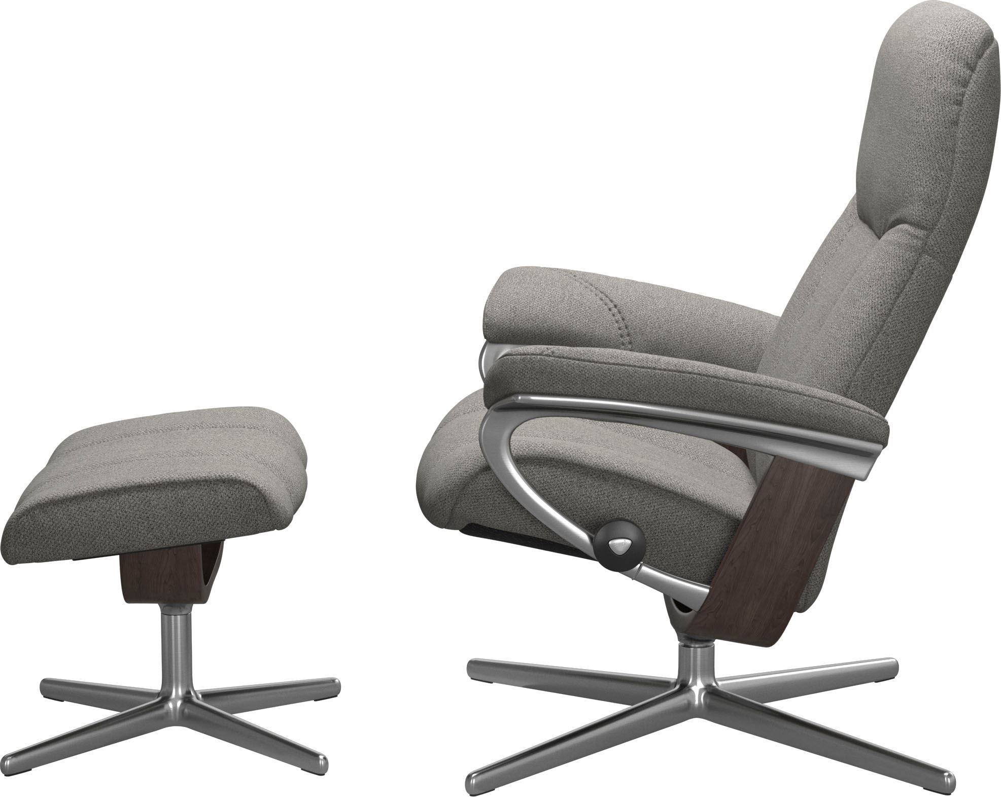 Stressless® Relaxsessel »Consul«, mit Cross Base, Größe S, M & L, Holzakzent Wenge