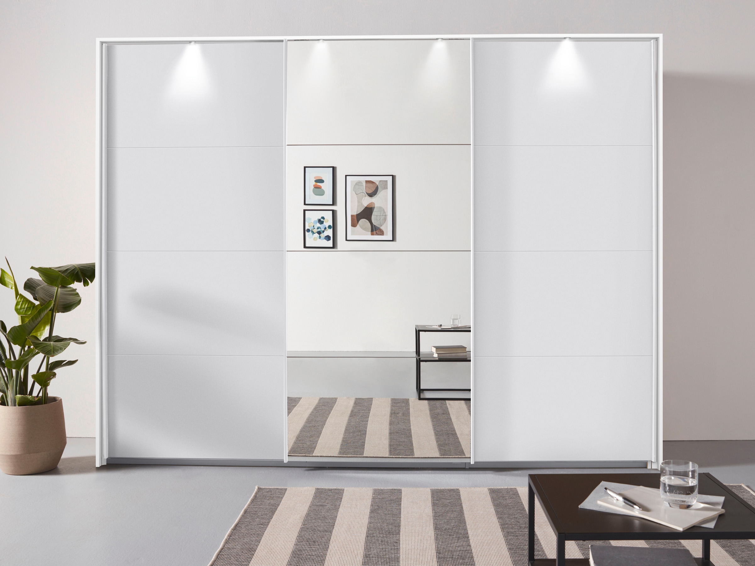 rauch Schwebetürenschrank »Kleiderschrank Schrank Garderobe OTELI inkl. 3 I günstig online kaufen