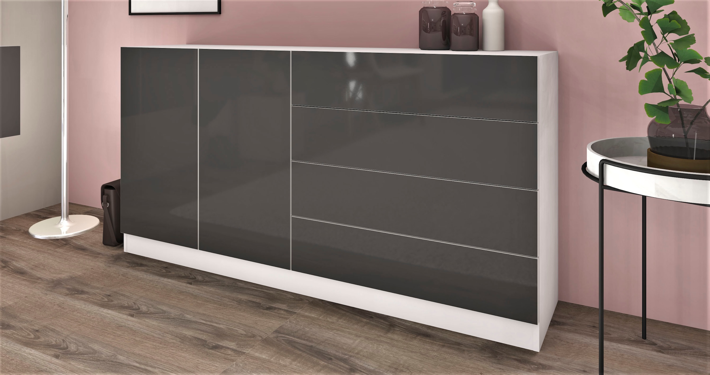 borchardt Möbel Sideboard »Vaasa«, Breite 152 cm