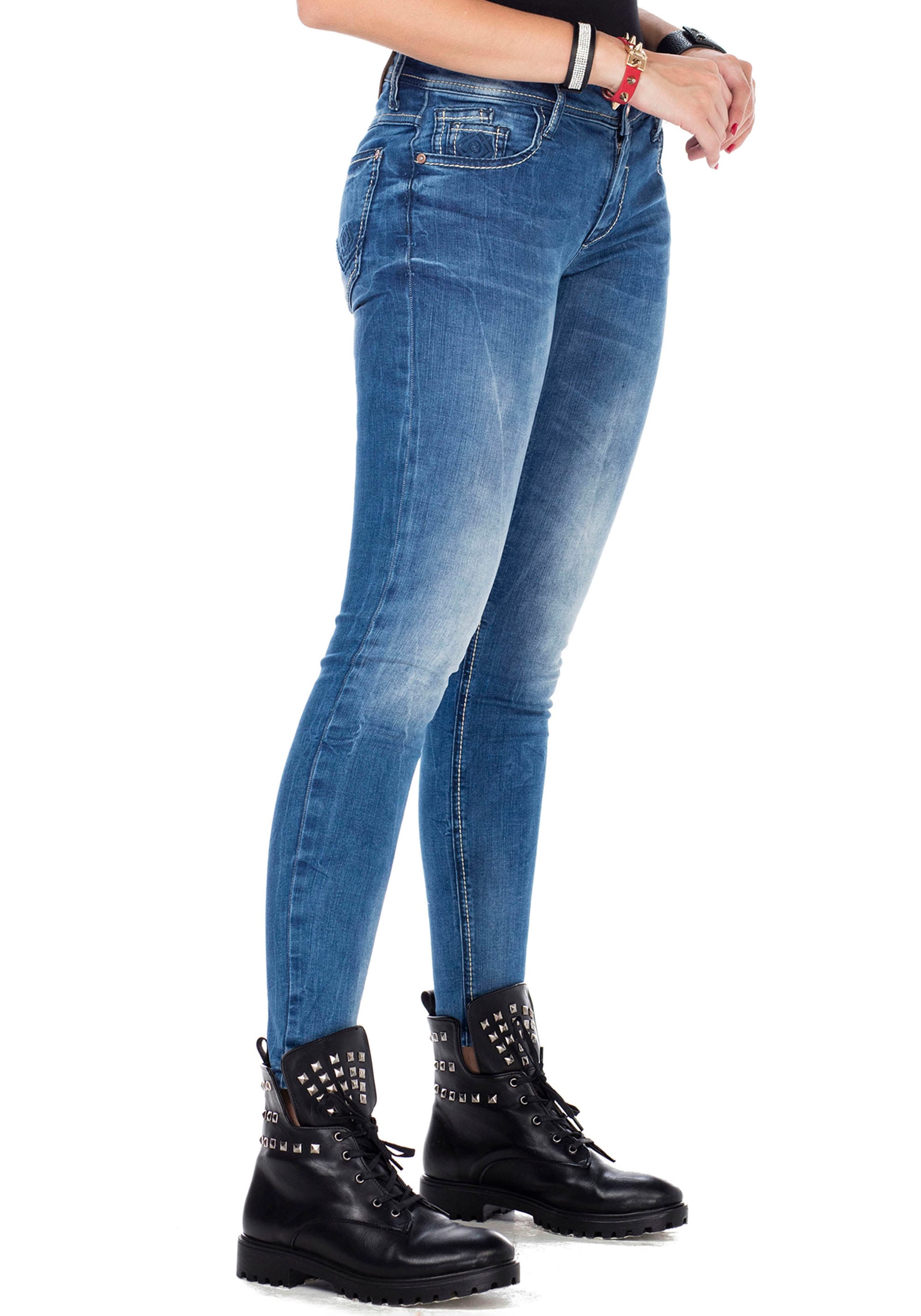 Cipo & Baxx Slim-fit-Jeans, mit Stretch