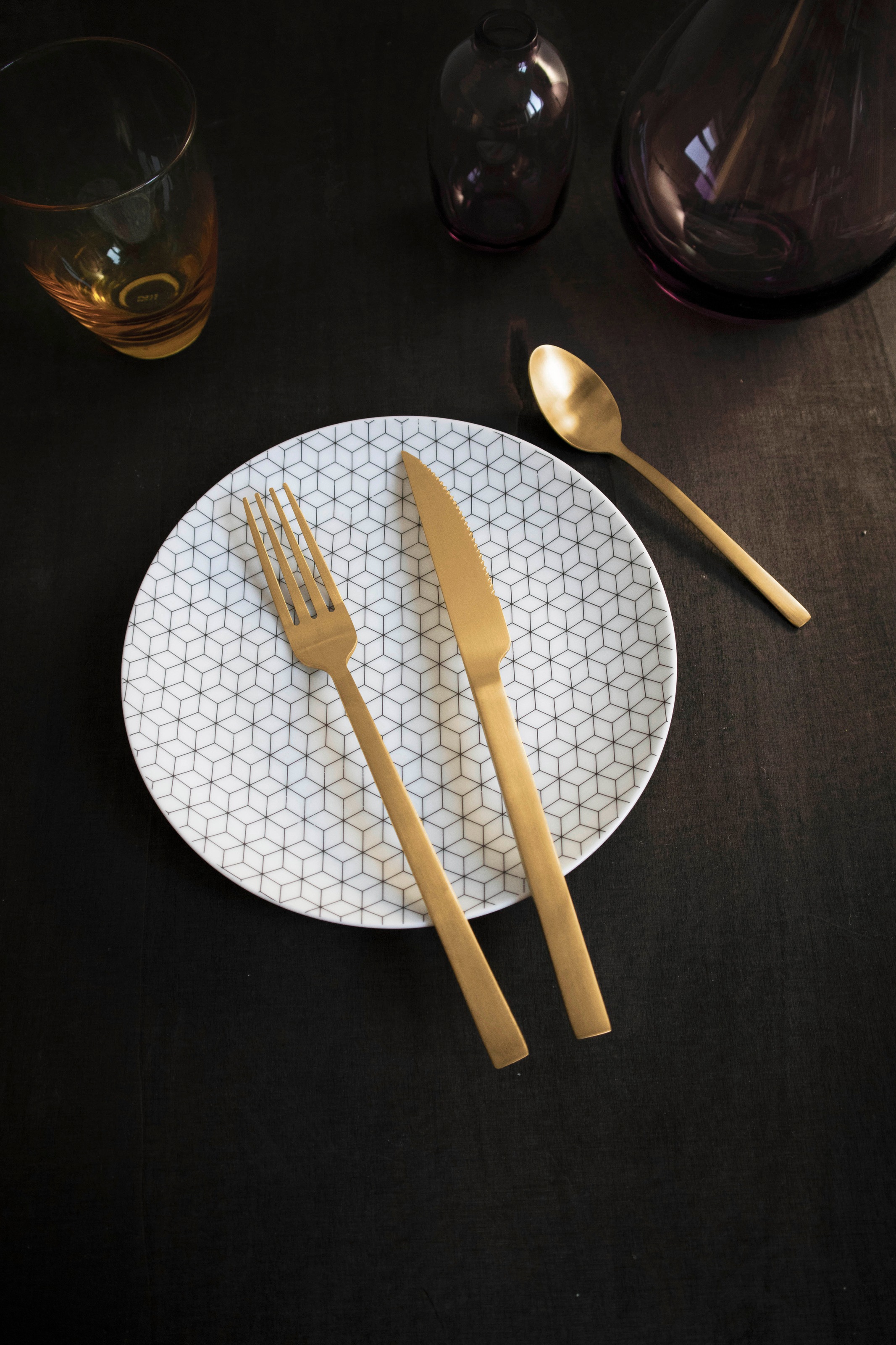 PINTINOX Besteck-Set »DUKE SATIN SUN« in moderner und zeitloser Formgebung günstig online kaufen