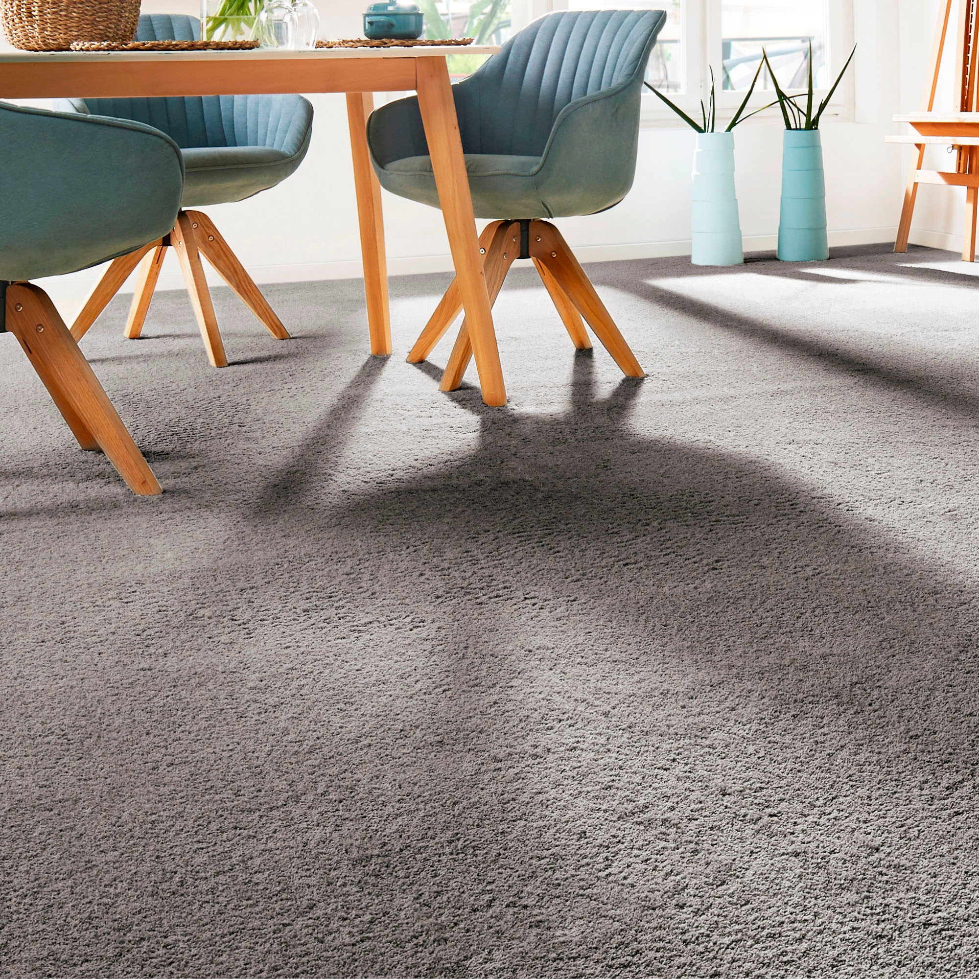 Andiamo Teppichboden »Sophie, Frisee-Velours, Made in Netherlands«, rechtec günstig online kaufen