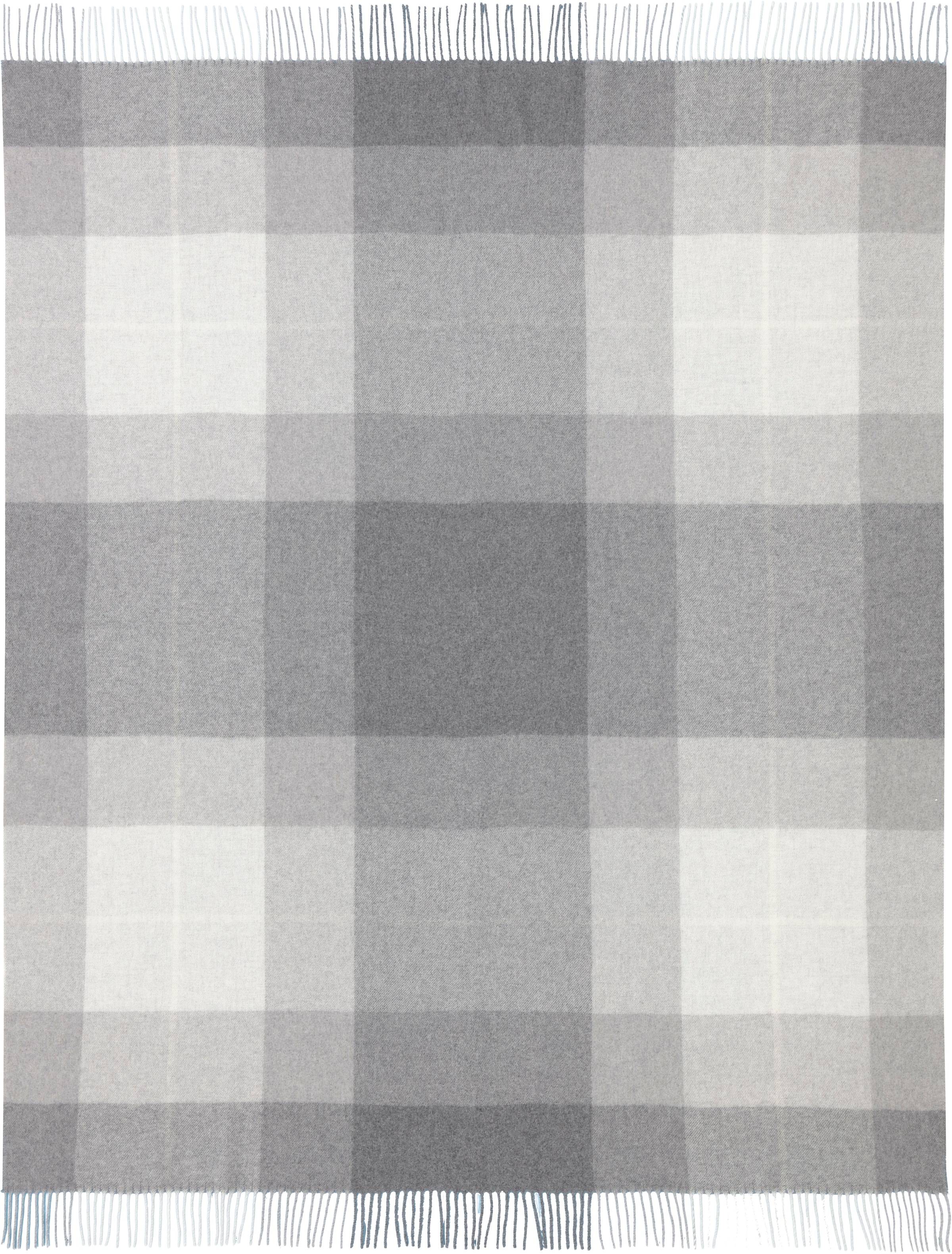 Biederlack Plaid »Britta«, im Karo-Look, Kuscheldecke