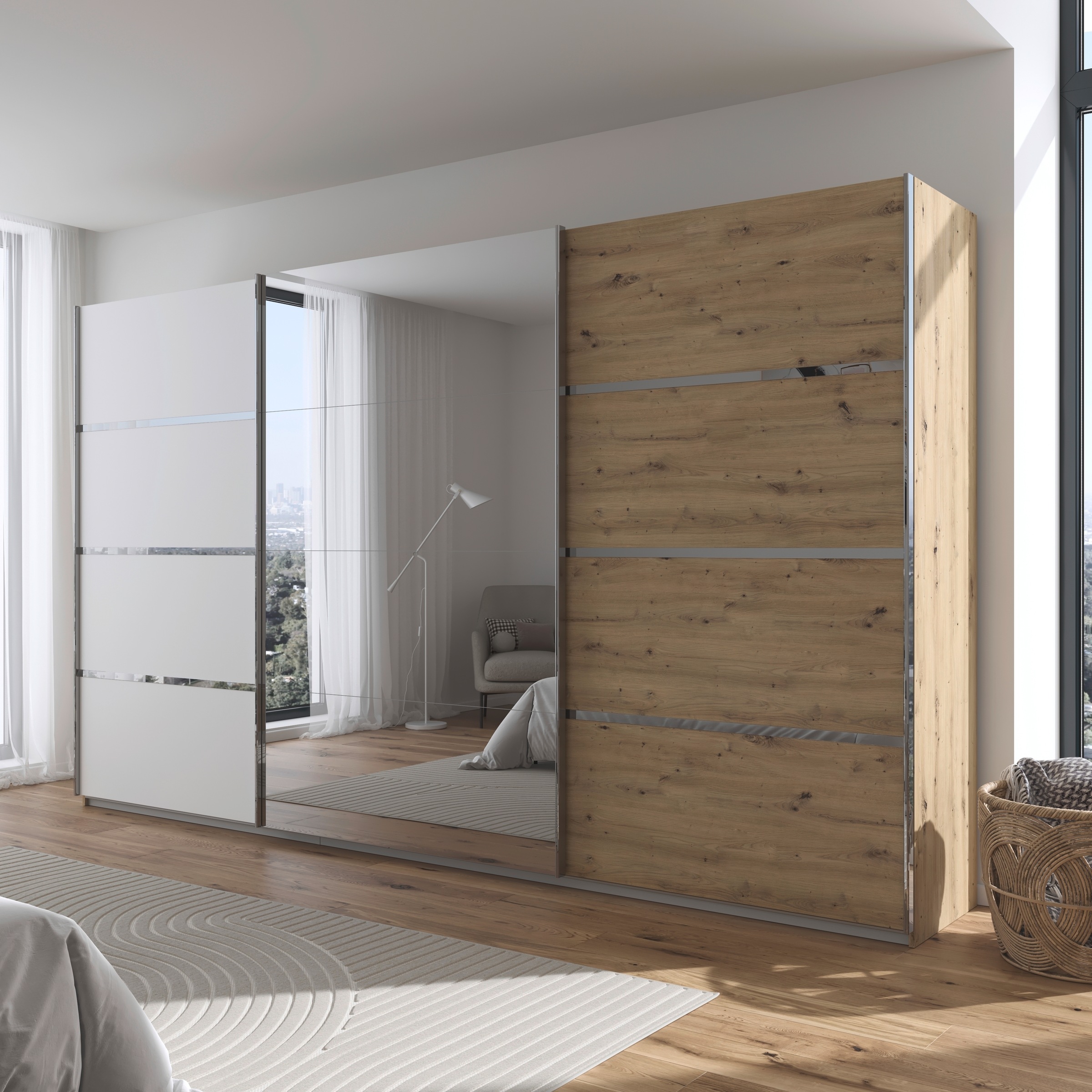 rauch Kleiderschrank »Schwebetürenschrank Garderobe Schrank TOP ANGEBOT Avo günstig online kaufen