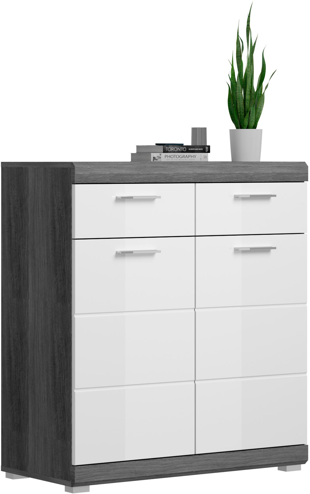 INOSIGN Schuhschrank »Siena, Breite 90 cm, 2 Türen, 2 Einlegeböden, 3 Fäche günstig online kaufen