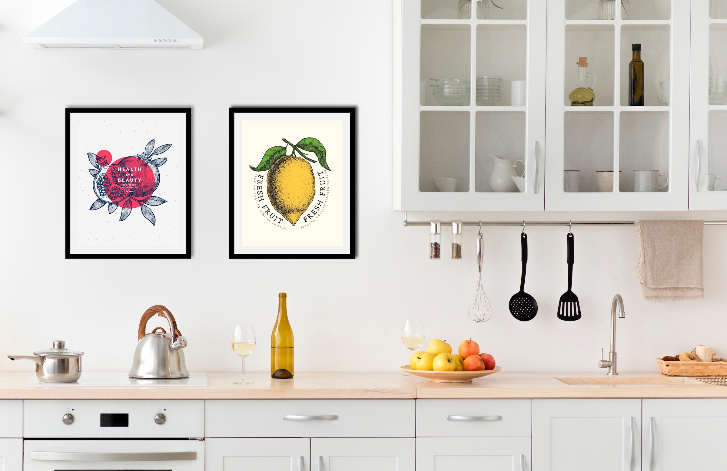 queence Bild »Set Feline« Art   Essen   Kunst   Lebensmittel   Obst   Obst günstig online kaufen