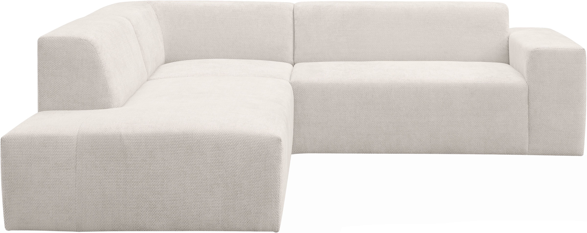 WERK2 Ecksofa »Zeus-M, tolles Sofa mit schönen Details, L-Form«, Curvy Tren günstig online kaufen