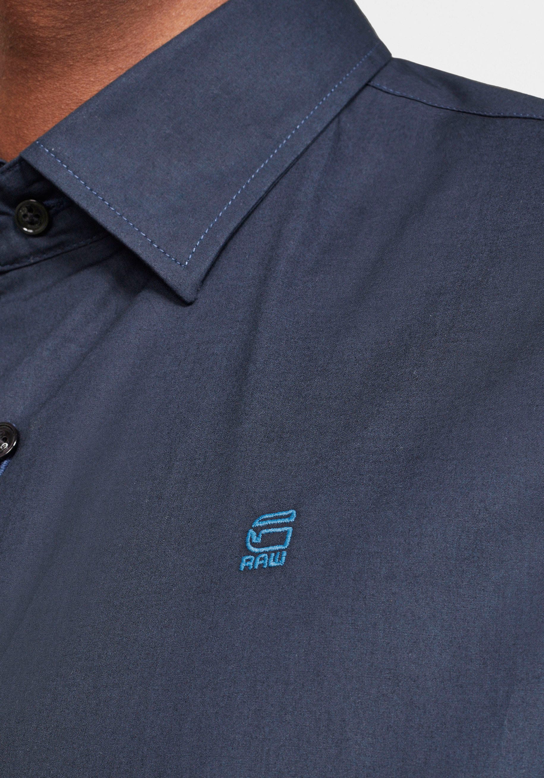 G-STAR Langarmhemd »Dressed Super Slim Hemd«