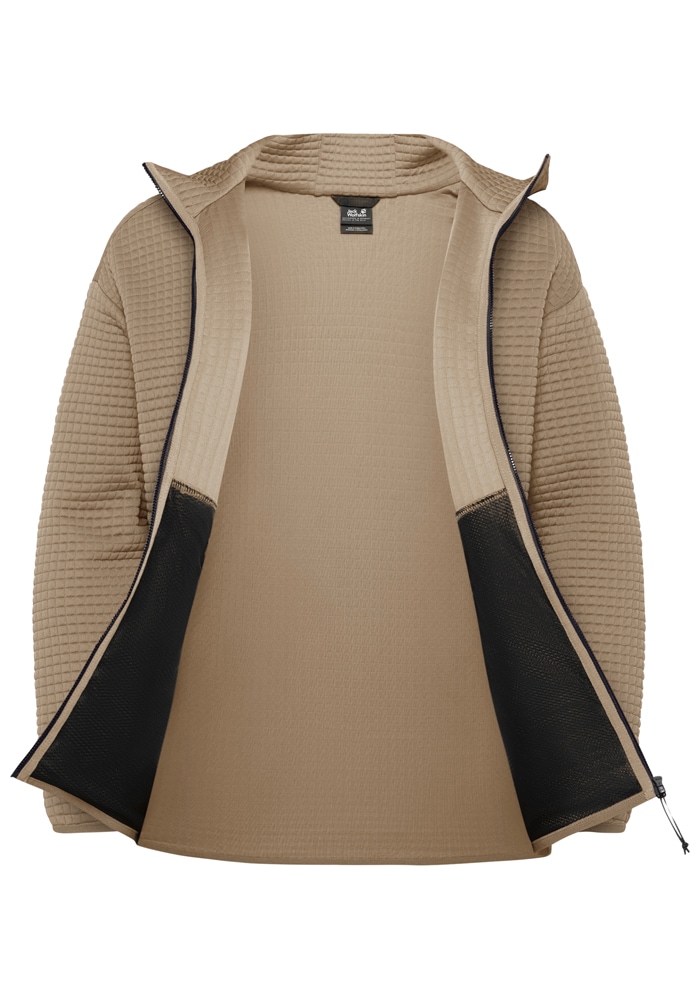 Jack Wolfskin Fleecejacke »MOGARI HOODED FZ M« mit Kapuze