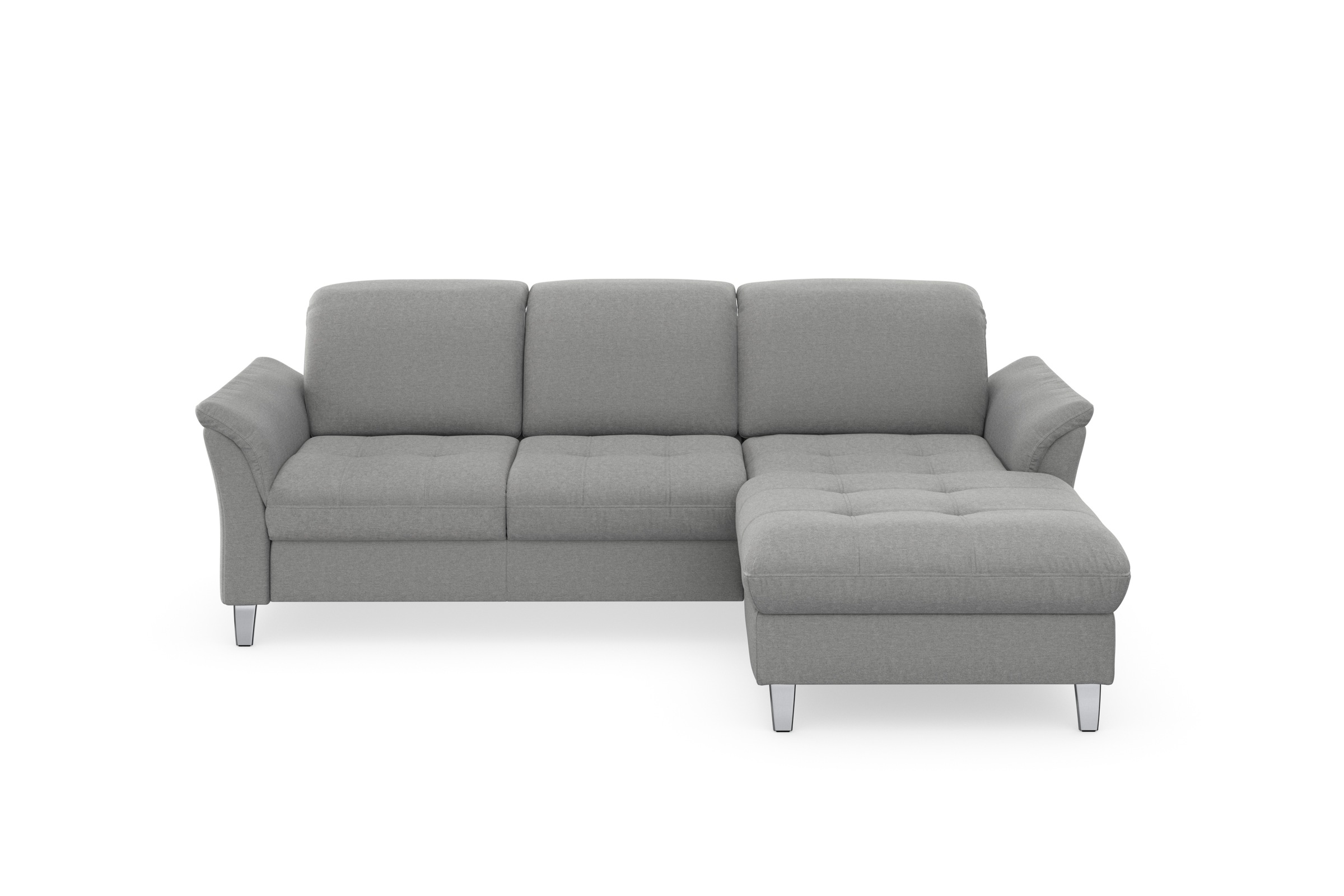 sit&more Ecksofa »Maggiore L-Form«, wahlweise mit Kopfteilverstellung, Bettfunktion und Bettkasten
