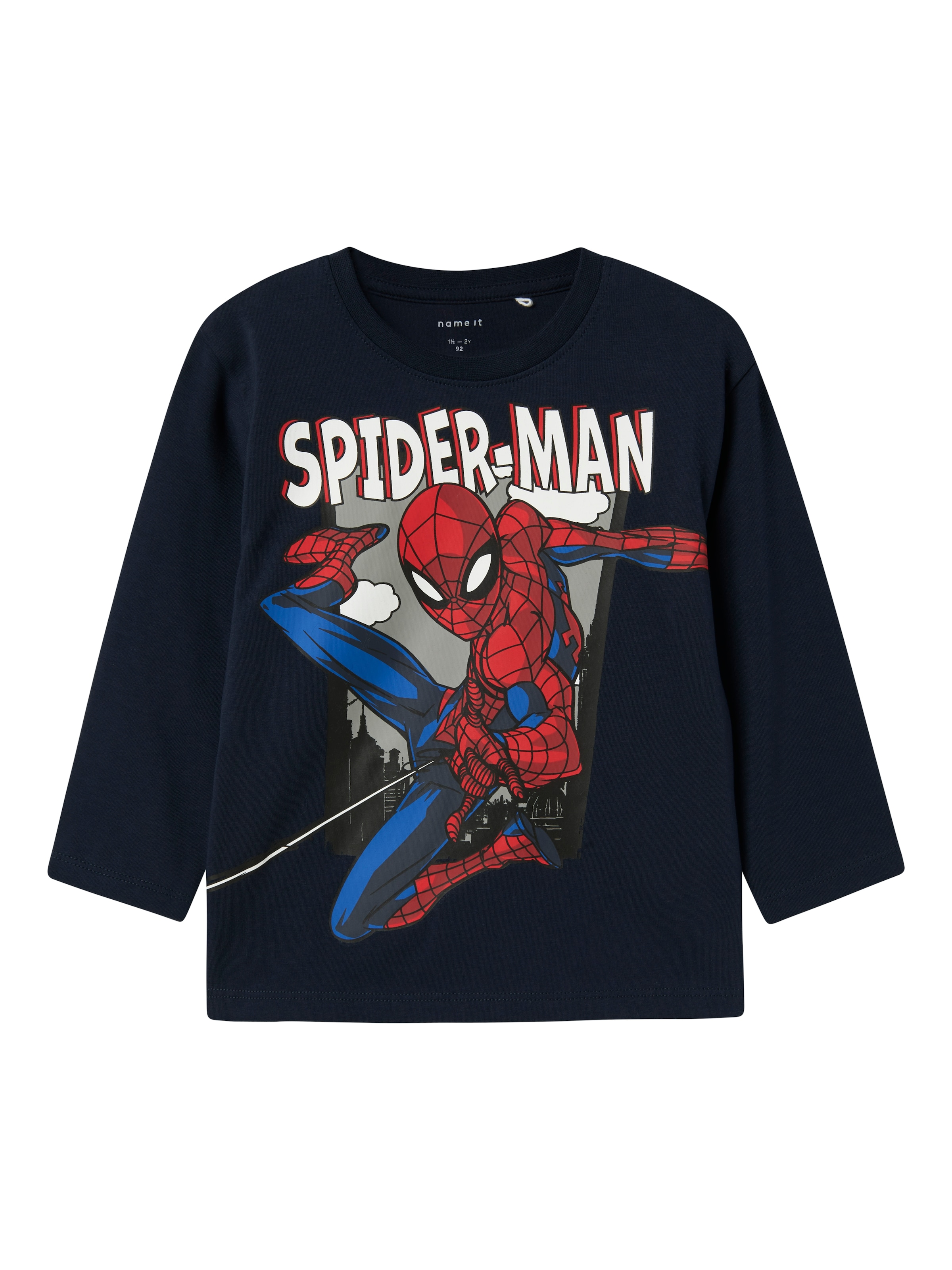 Name It Langarmshirt »NMMJUICE SPIDER NREG LS TOP NOOS MAR«