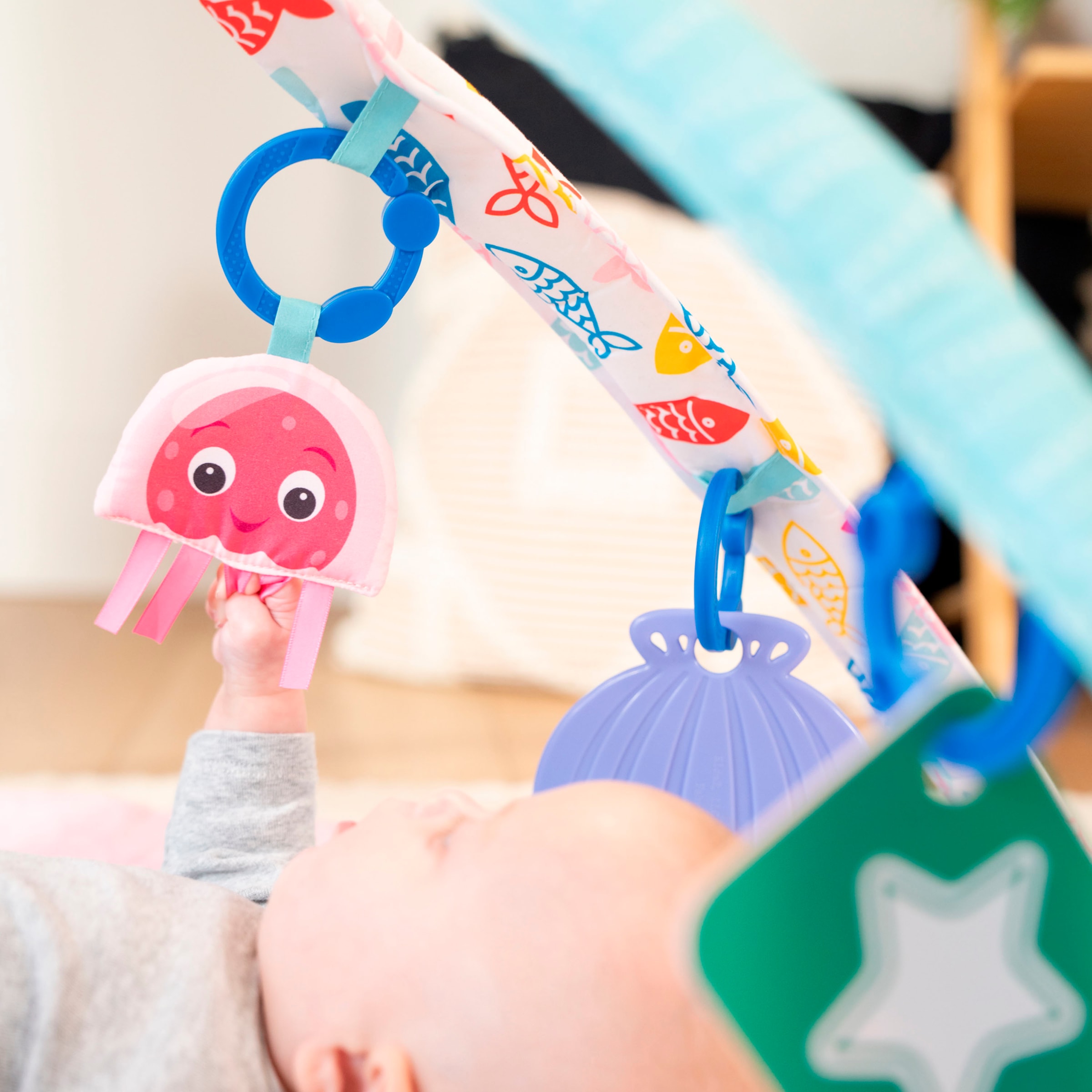 Baby Einstein Spielbogen »4-in-1 Kickin’ Tunes Jellyfish Jamboree Music & Language Discovery Gym«, mit Soundeffekt
