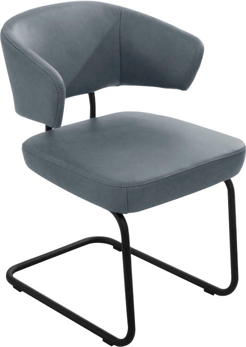 K+W Komfort & Wohnen Freischwinger »Mikkado Tube« () 1 Stk.abgerundeter Rüc günstig online kaufen