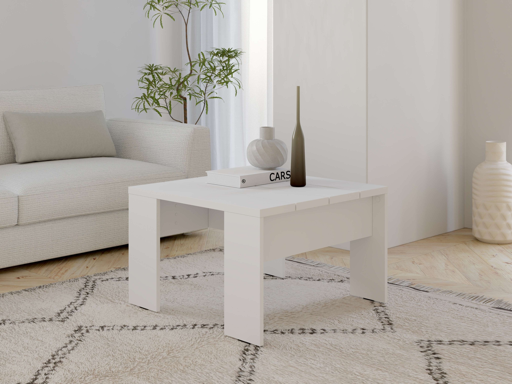 Home affaire Couchtisch »Montese, Wohnzimmertisch, Sofatisch, Beistelltisch, Kaffeetisch« Moderner Couchtisch: 3 Größen, 4 Farben – ideal für kleine Räume