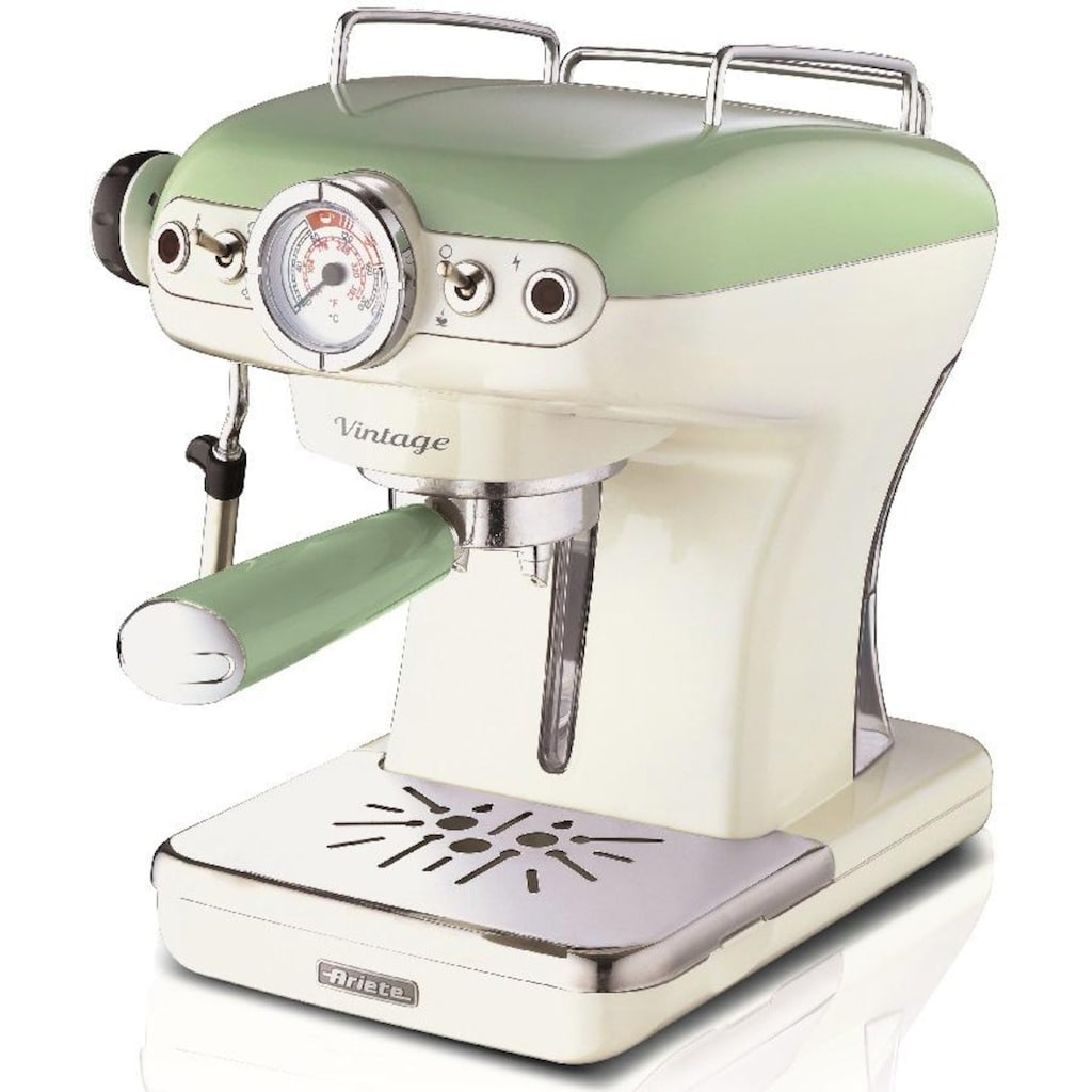 Ariete Espressomaschine »1389 Vintage grün-weiß«