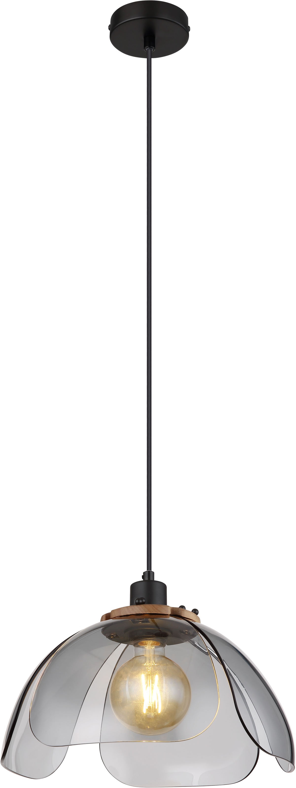 GLOBO LIGHTING Hängeleuchte »DAWAR« E27 1 Stk. Hängelampe/Pendelleuchte/Ess günstig online kaufen