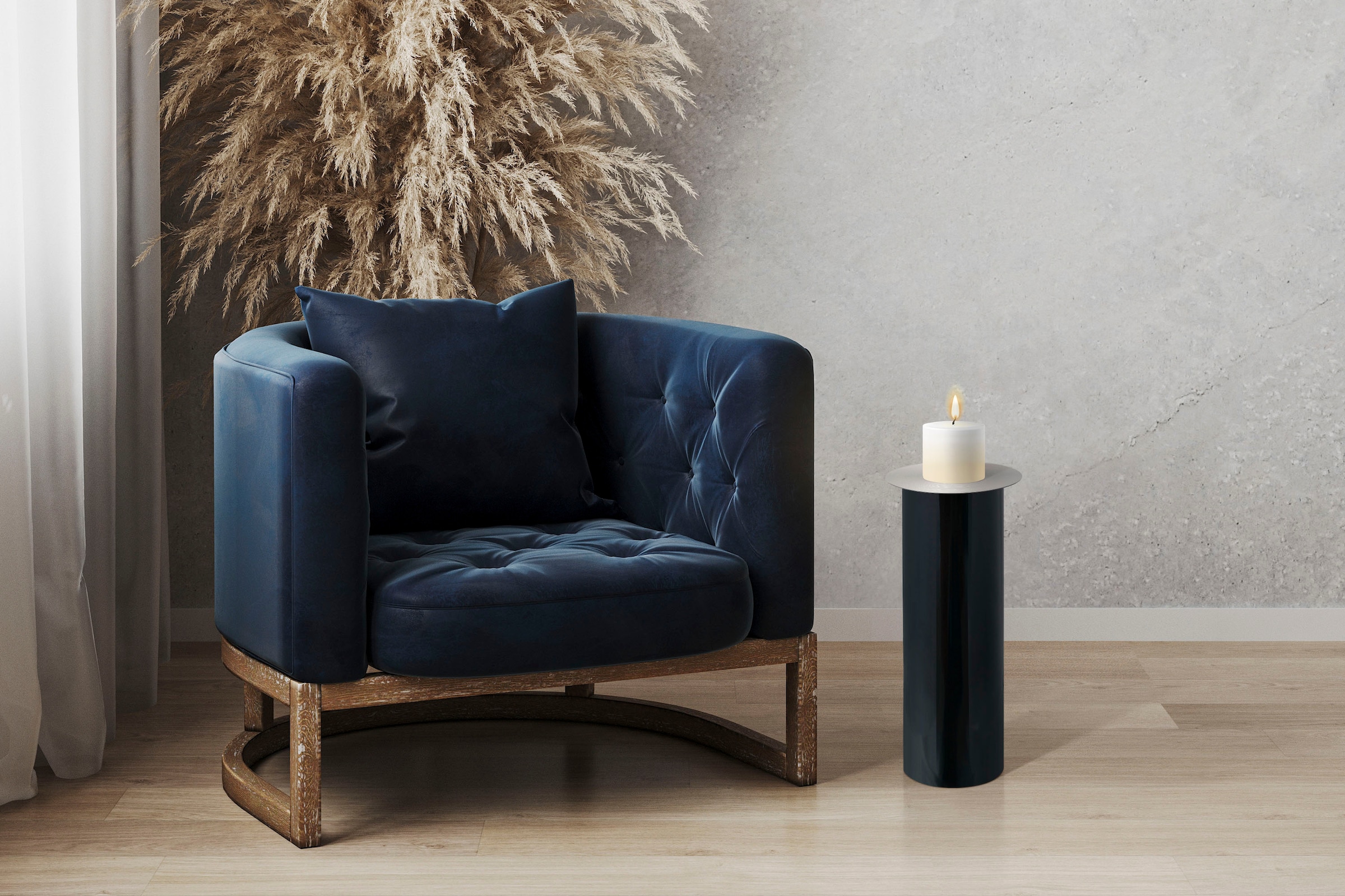 Kayoom Kerzenhalter »Bodenkerzenständer Art Deco 185«