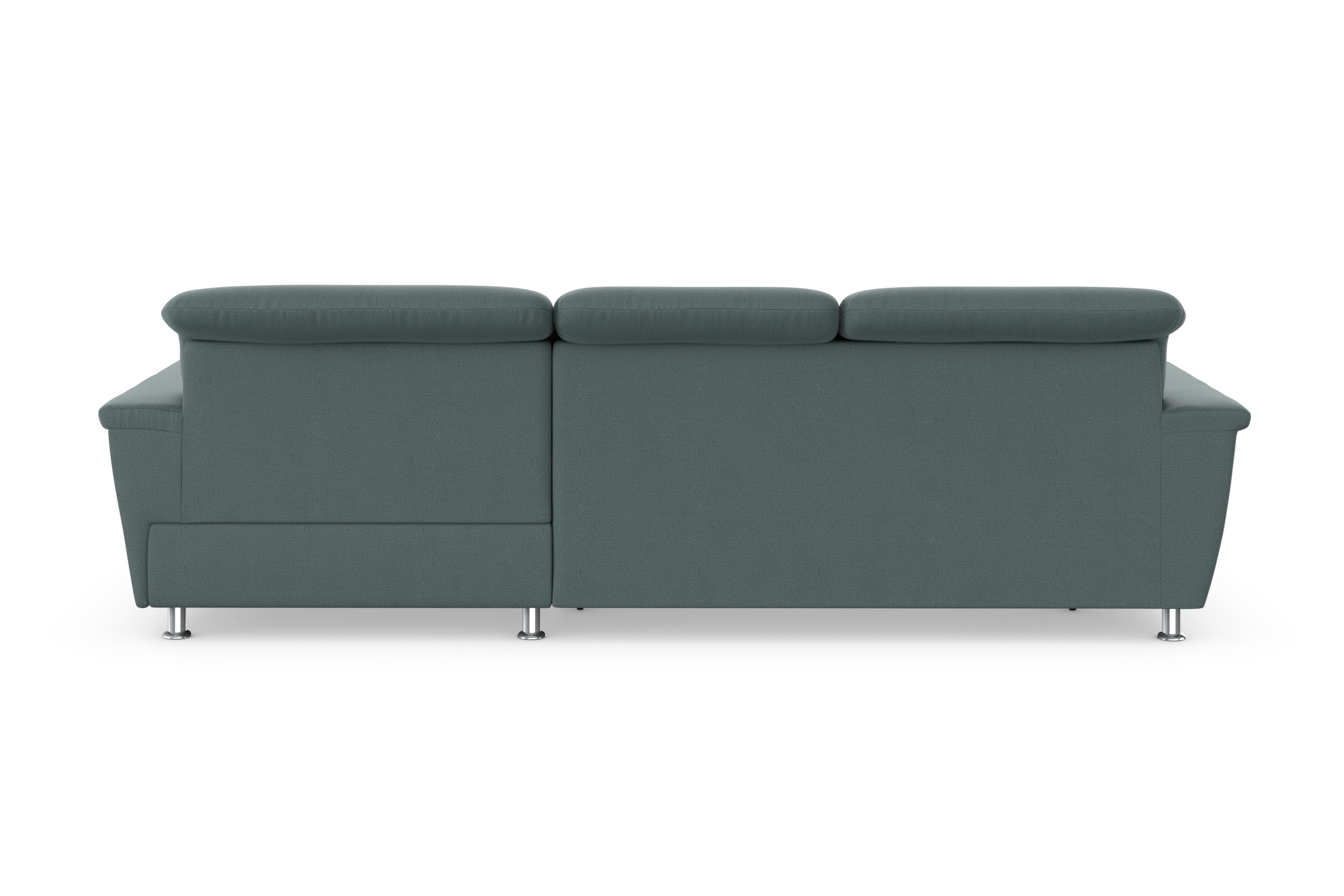 DOMO collection Ecksofa Franzi, wahlweise mit Bettfunktion, Bettkasten und Kopfteilverstellung
