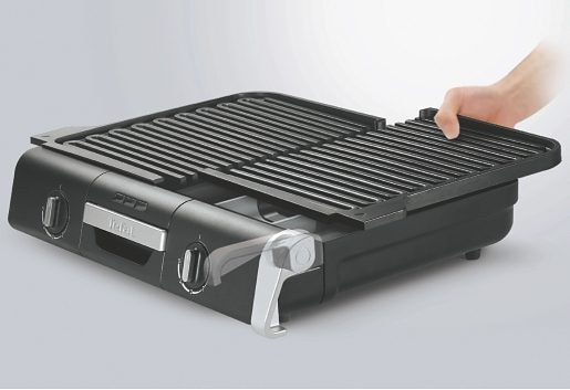 Tefal Tischgrill »TG8000 Family«, 2400 W, 2 getrennte Grillroste -stufenlose Thermostate, individuell wählbar
