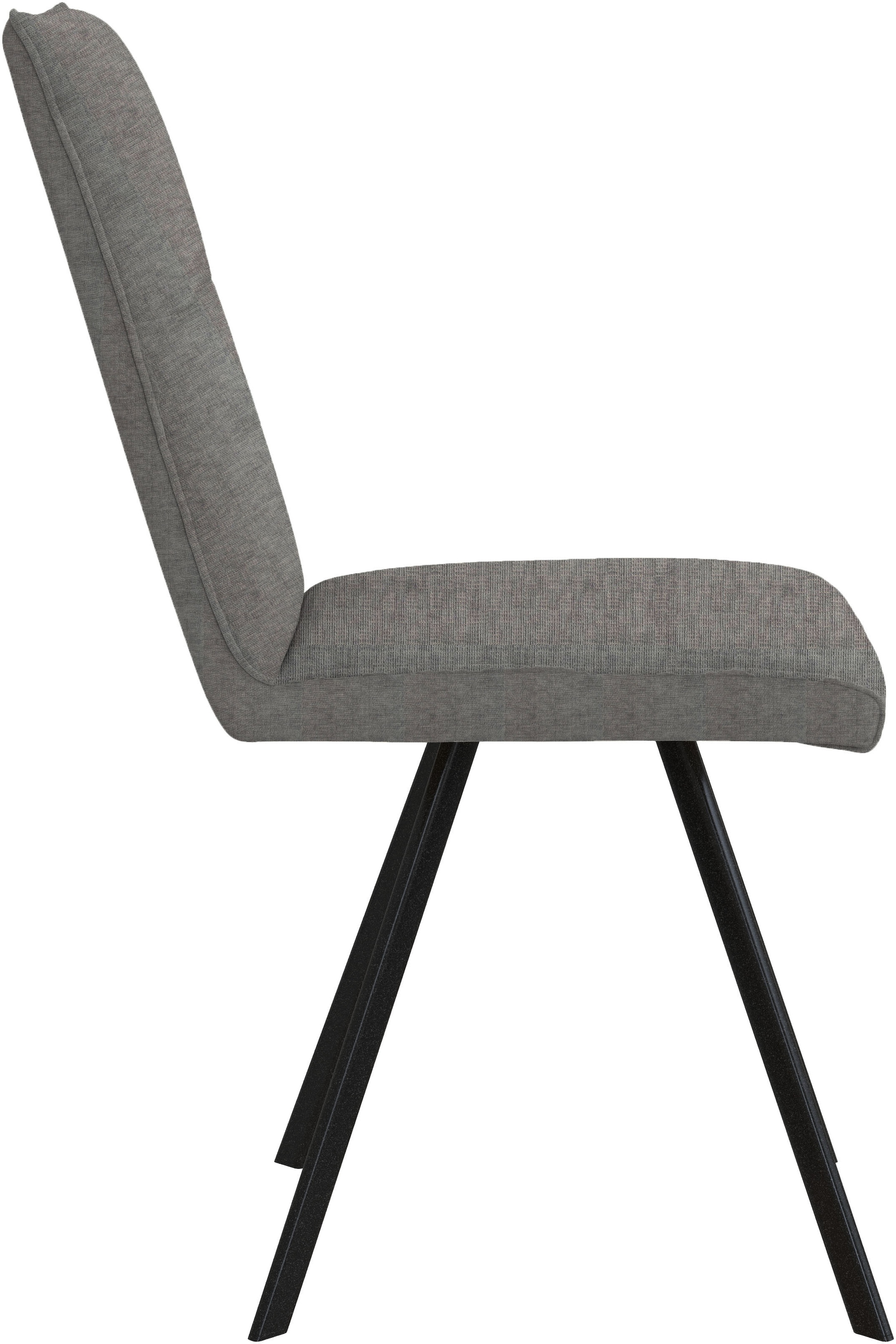 Home affaire 4-Fußstuhl »Sava«, (Set), 2 St., Chenille, Metallgestell