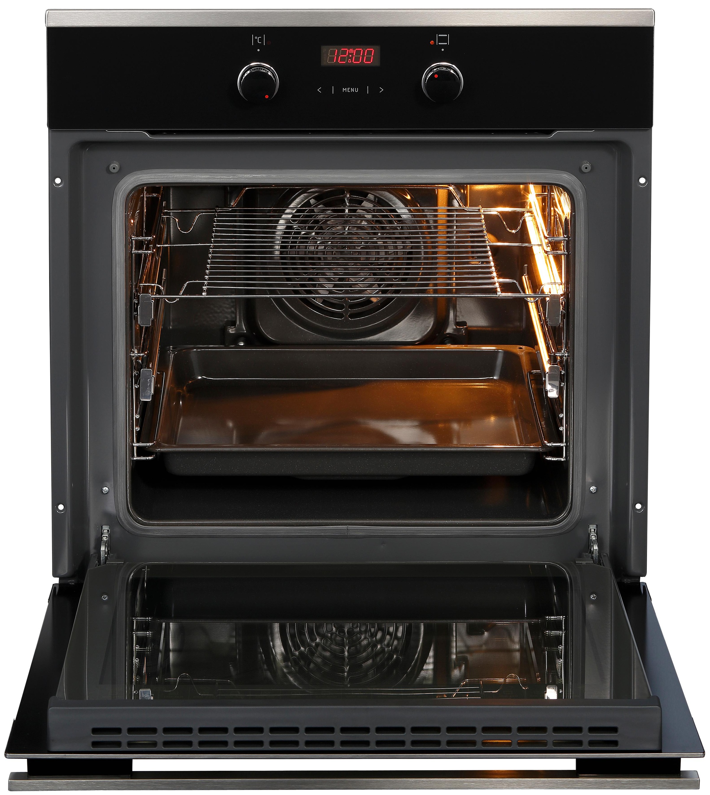 4. Bild von Hanseatic Einbaubackofen »10153.3eETsDpHbX«, 60474069, mit 3-fach-Teleskopauszug, Simple Steam