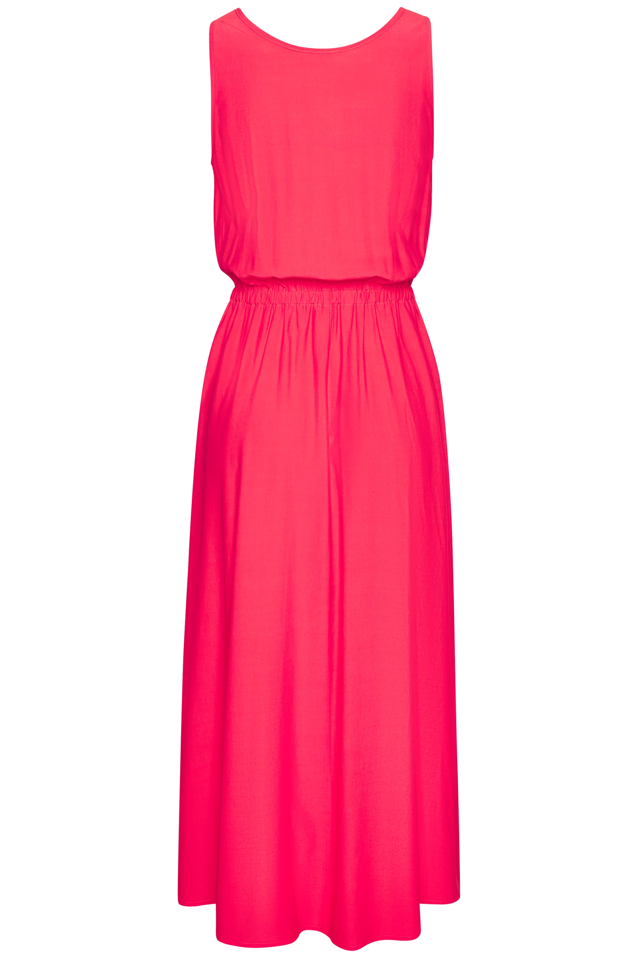 LASCANA Maxikleid mit Zierknöpfen, Sommerkleid, modisch