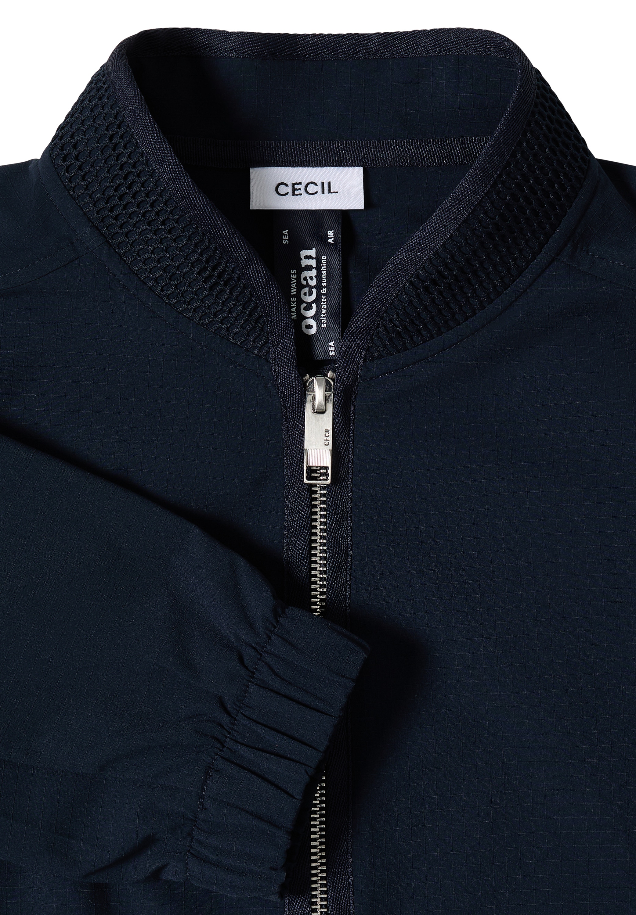 Cecil Blouson mit Tunnelzug am Saum