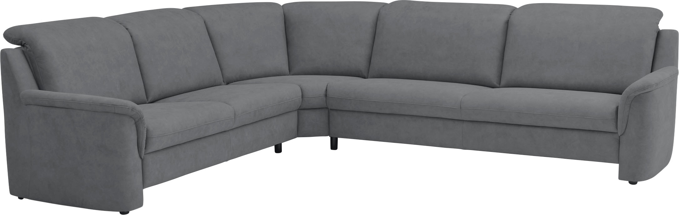 VILLA BECK Ecksofa »Garda L-Form«, (4 St.), inklusive Kopfteilverstellung, günstig online kaufen